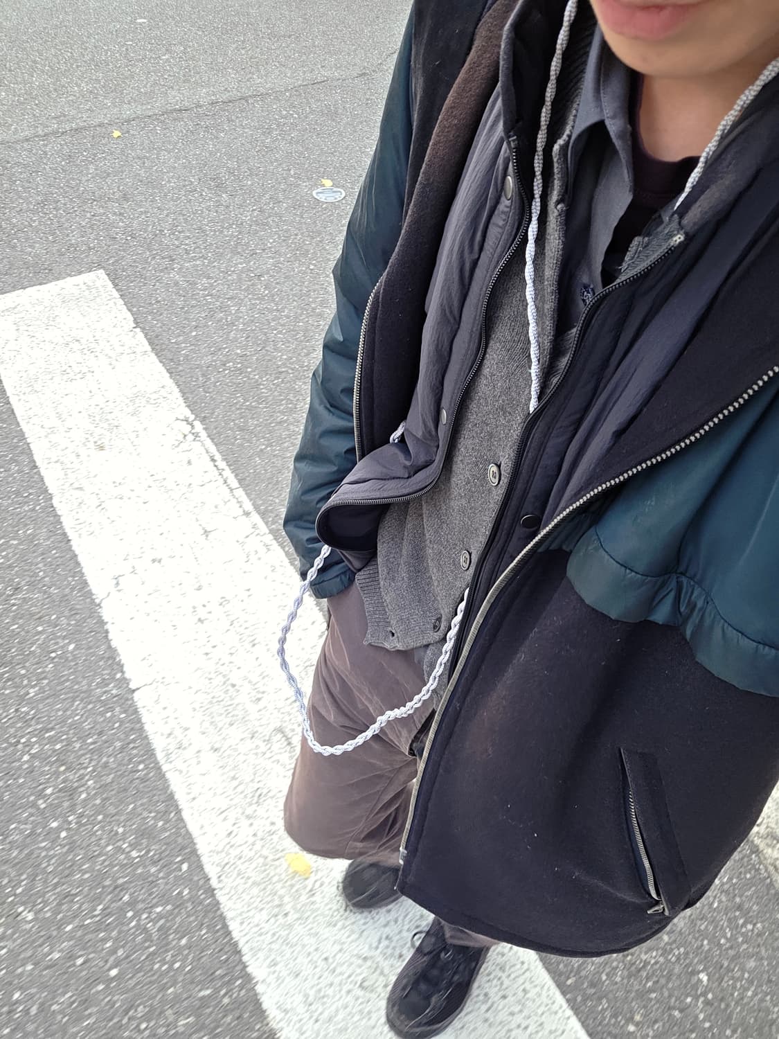 프라다 스포츠 울 패딩 자켓 상품이미지1