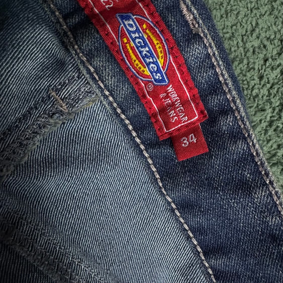 dickies 중청 워싱 7부 팬츠 상품이미지5