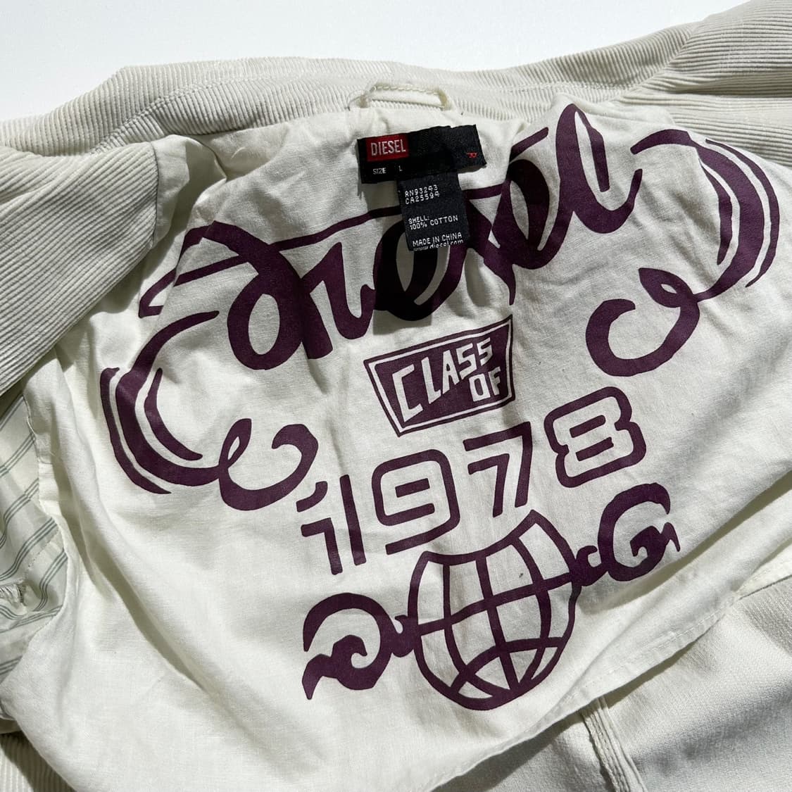 디젤 코듀로이 싱글 2B 블레이저 자켓 상품이미지10