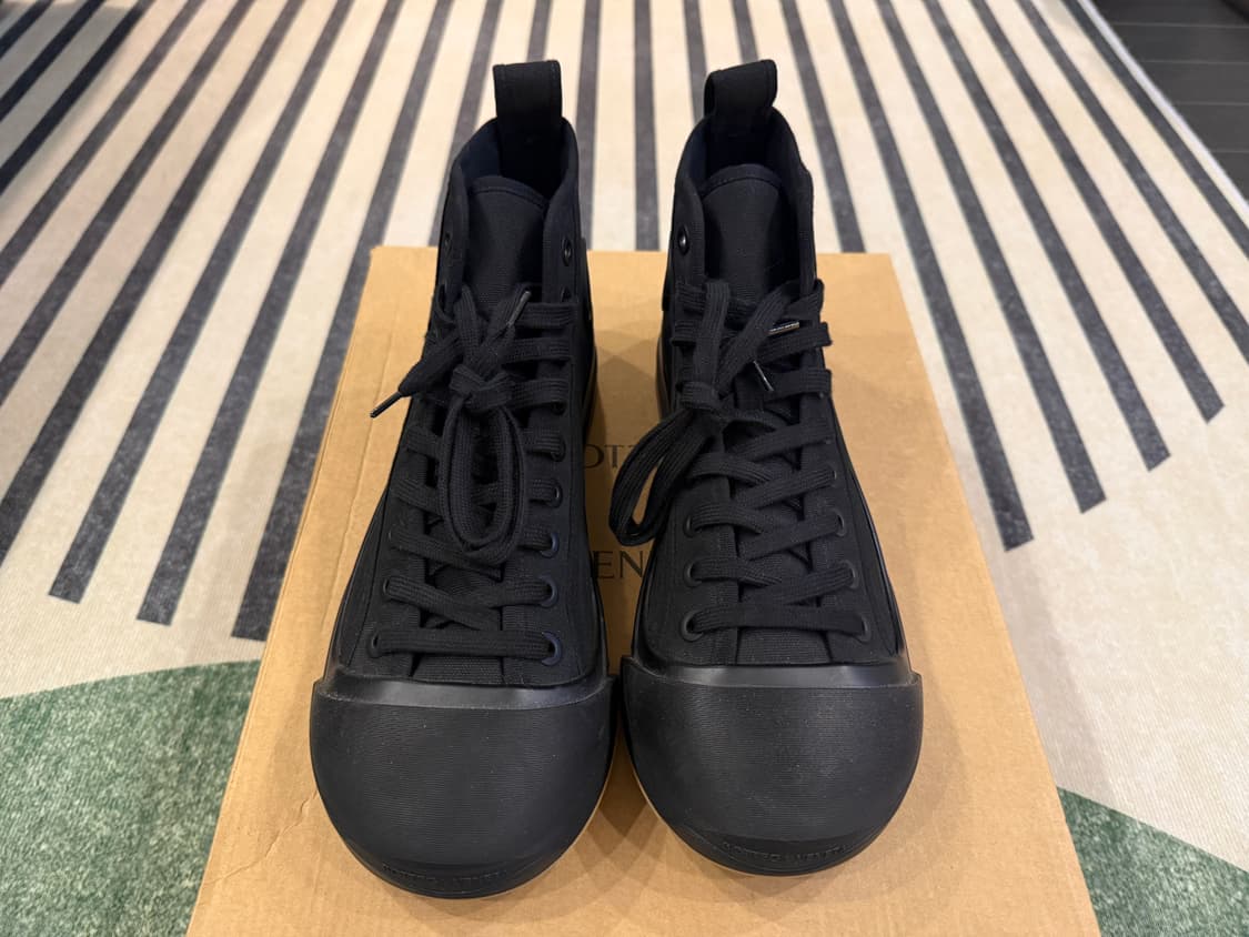 보테가베네타 VULCAN 캔버스 하이탑 상품이미지2