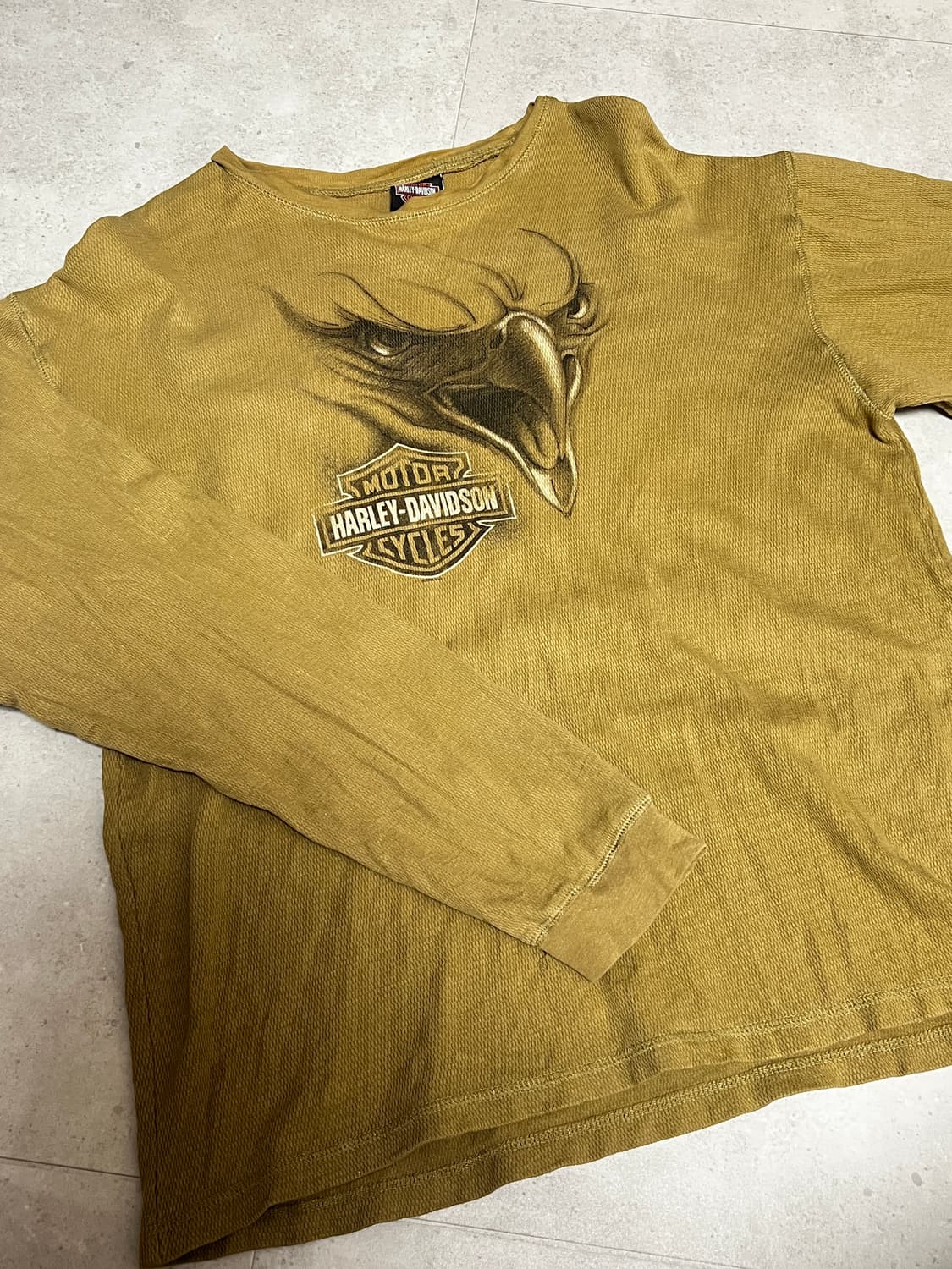 할리데이비슨 와플 롱슬리브 xl 상품이미지1