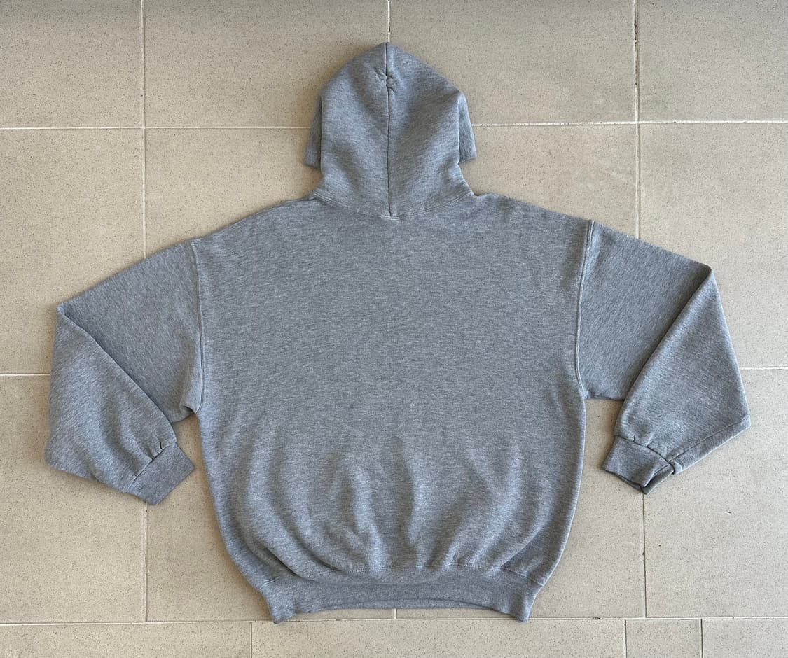 90s 빈티지 러셀 후드 그레이 XL 상품이미지2
