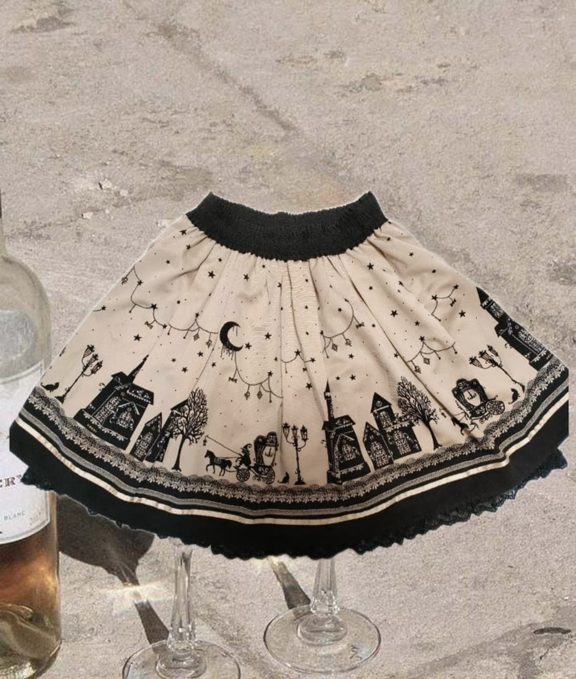 엑시즈팜 포에티크라인 로리타 빈티지 스커트 상품이미지1