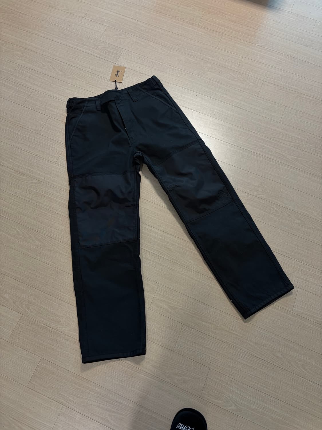 스투시 유틸리티 팬츠 블랙 상품이미지1