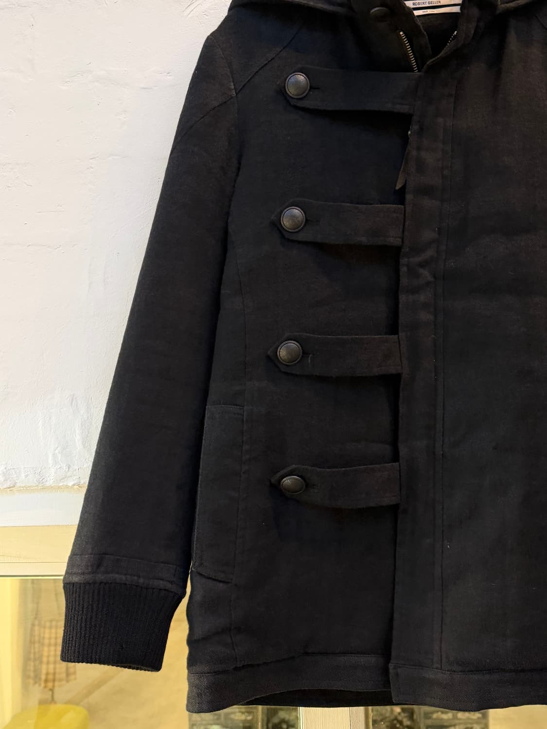 Robert Geller 로버트 갤러 린넨 더플 자켓 46 상품이미지3