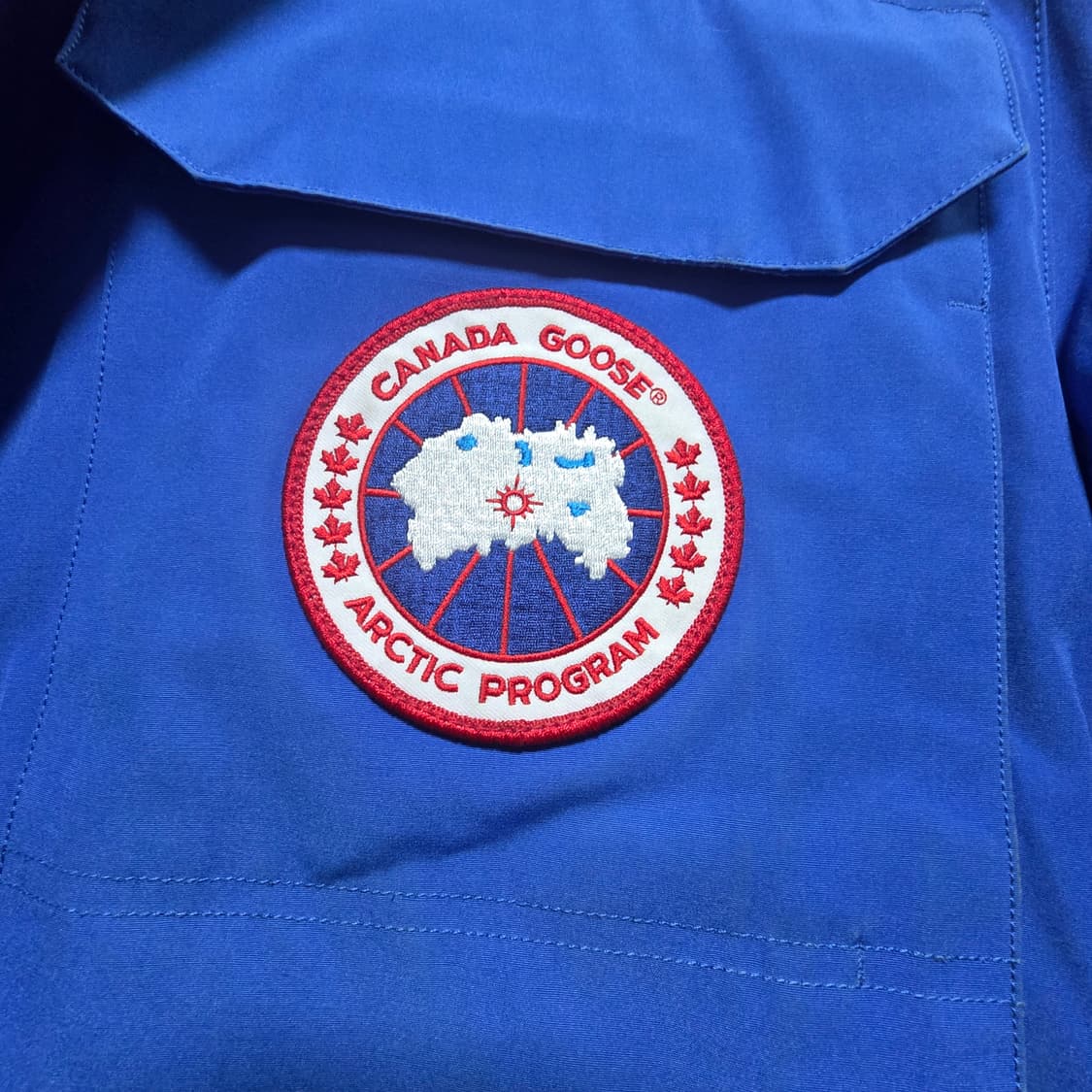 캐나다구스 익스페디션 파카 블루 색상 XL ! 상품이미지5