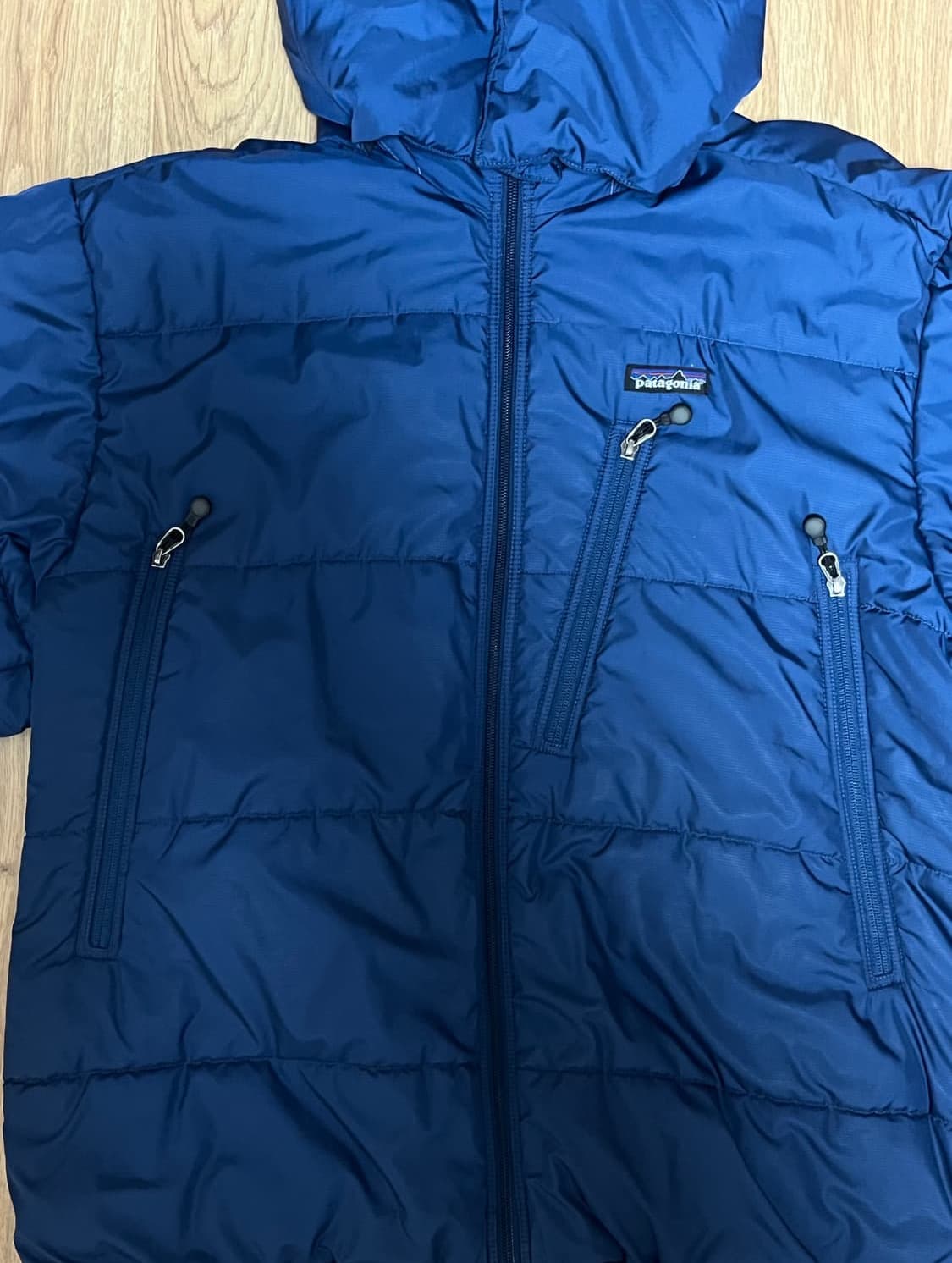 (XL) 00s 파타고니아 퍼프 다운 후디드 패딩 자켓 상품이미지3