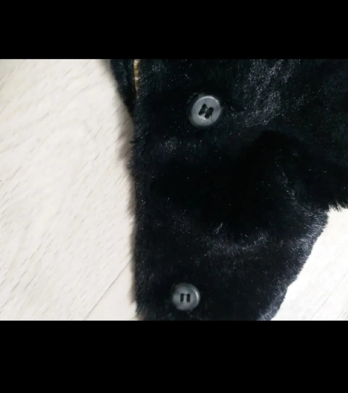 빈티지 호피 레오파드 리본목도리 머플러 오네라떼갸루 y2k 대장 상품이미지4