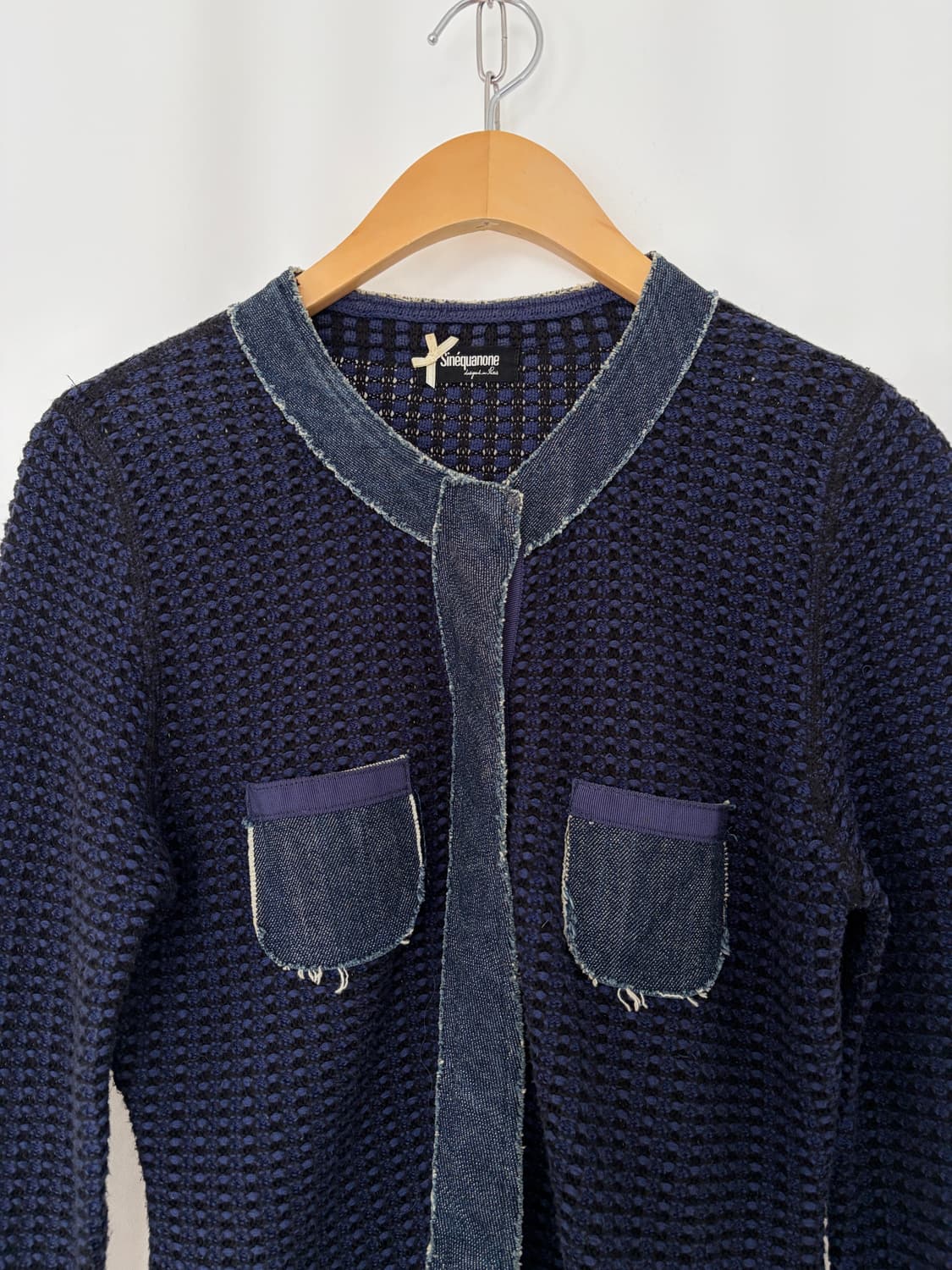 Sinequanone tweed cardigan  상품이미지3