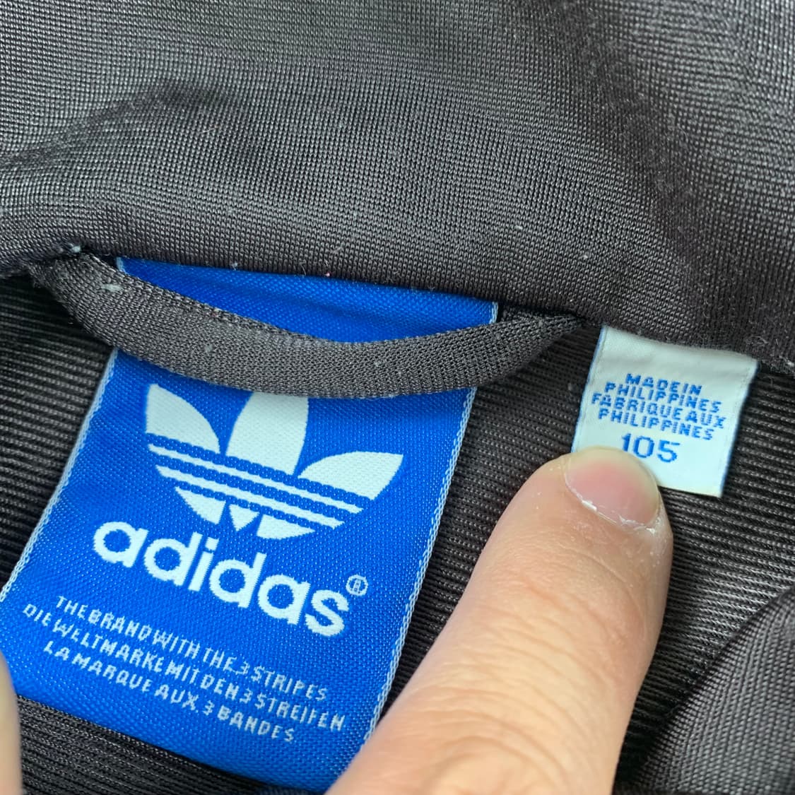 대장급 아디다스 구형 파이어버드 트랙탑 져지 초코브라운 상품이미지5