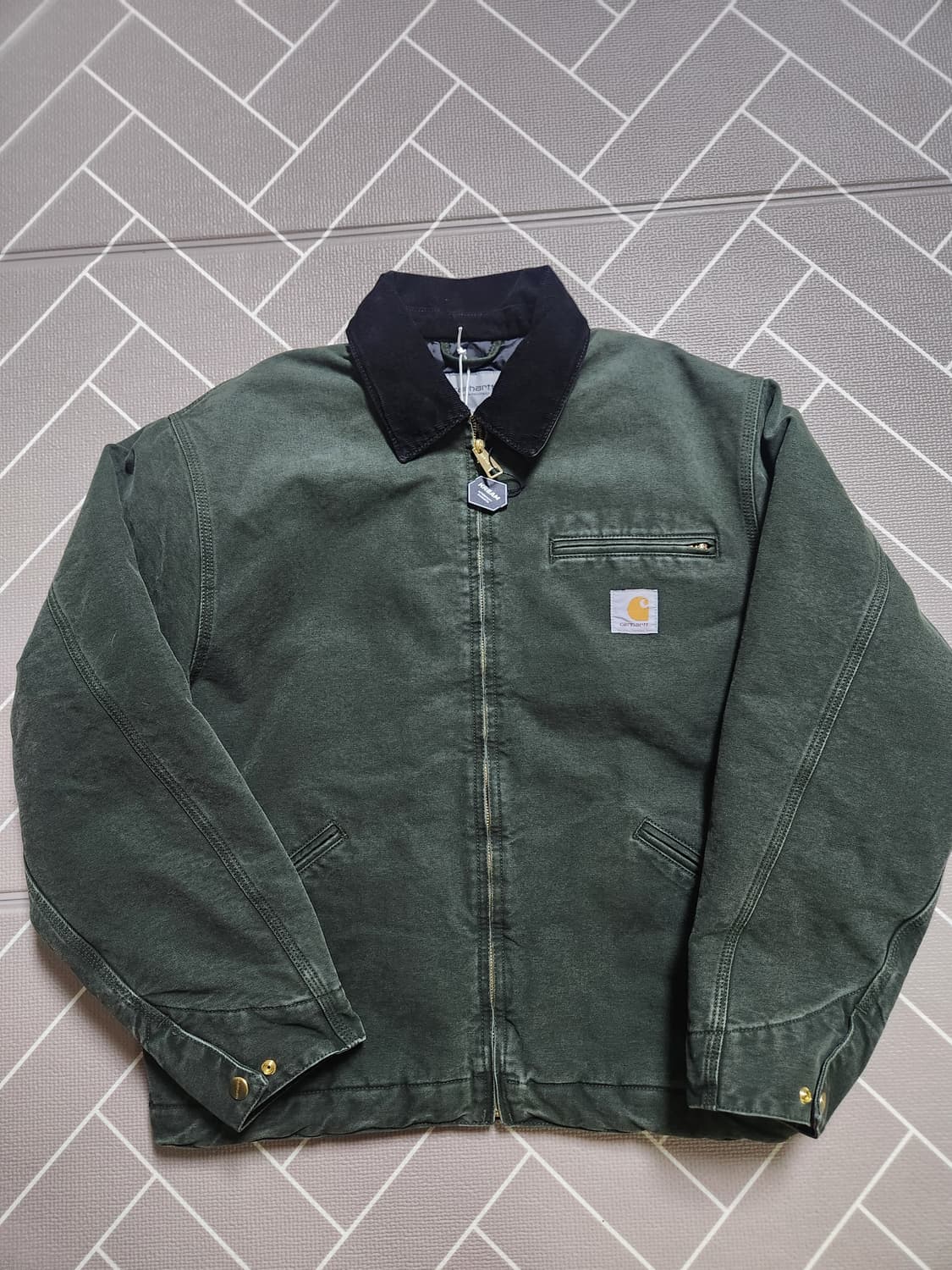 (새상품)칼하트WIP OG 디트로이트 자켓 올리브-M 상품이미지1