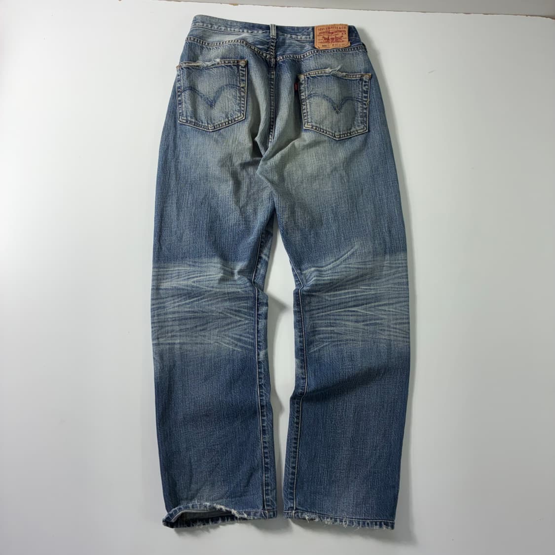 Levi's  리바이스 레드탭 501 워싱 데님팬츠 상품이미지3