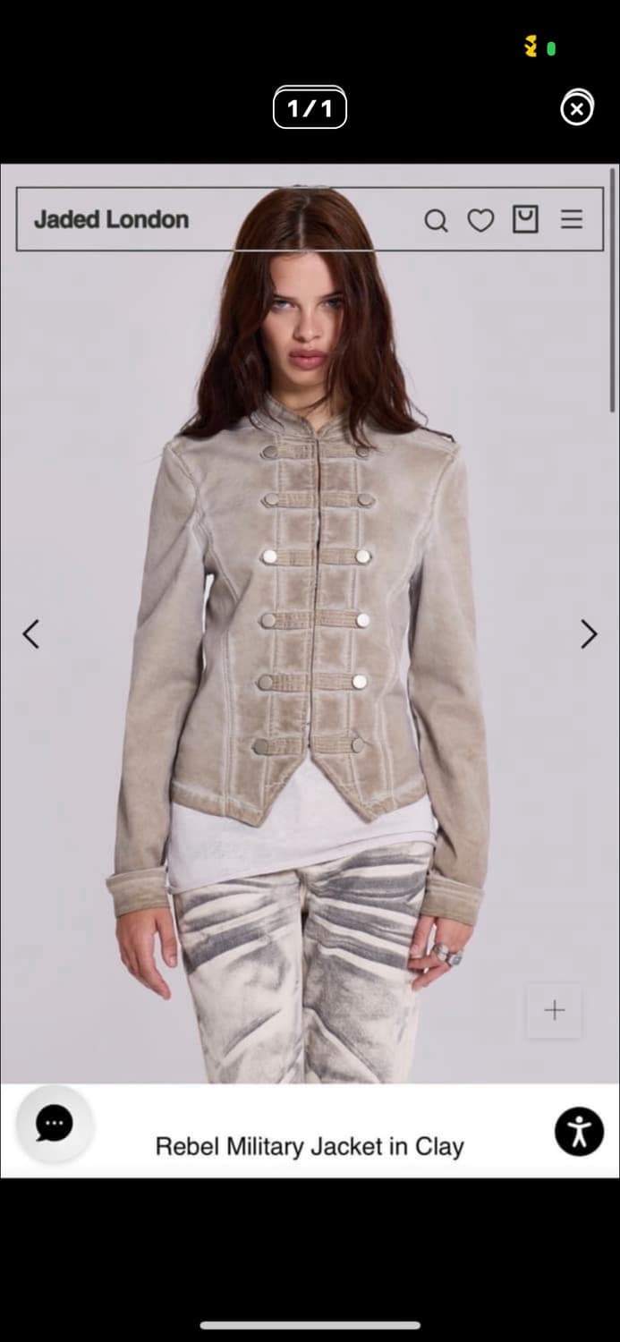 제이디드런던 나폴레옹 자켓 상품이미지1