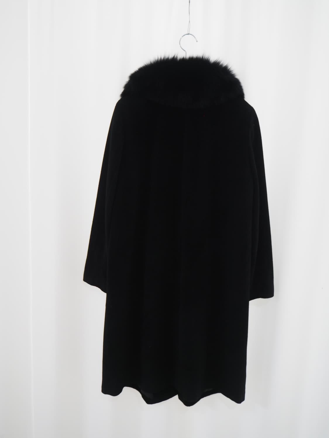 PLACE DE GARDEN fox fur collar coat  상품이미지5