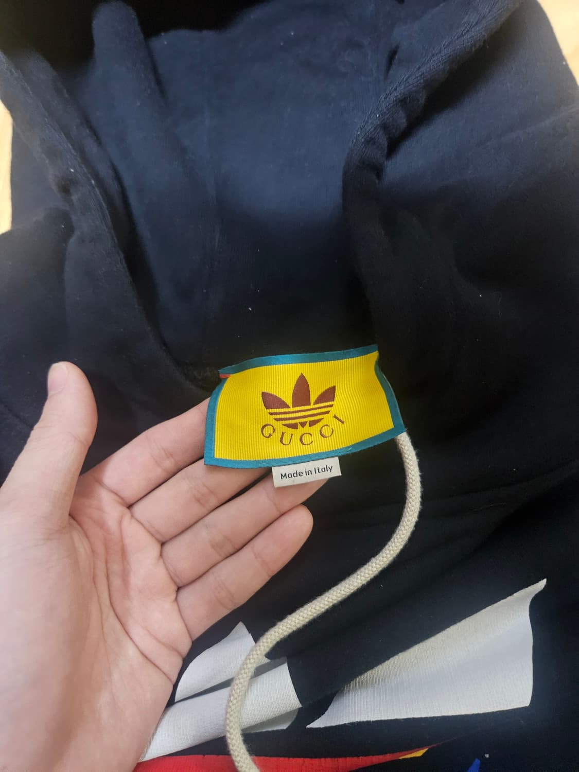 구찌 × 아디다스 콜라보 후드티 xl 상품이미지3