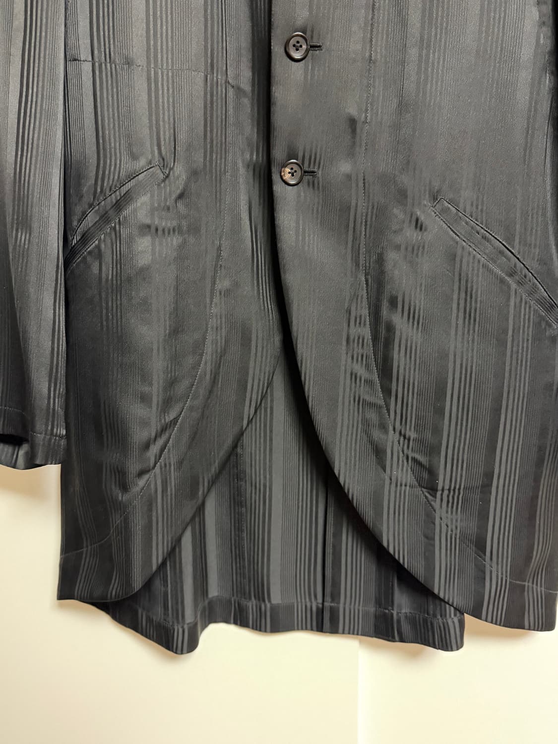 Yohji Yamamoto Pour Homme 2008 아카이실크 자켓 상품이미지1