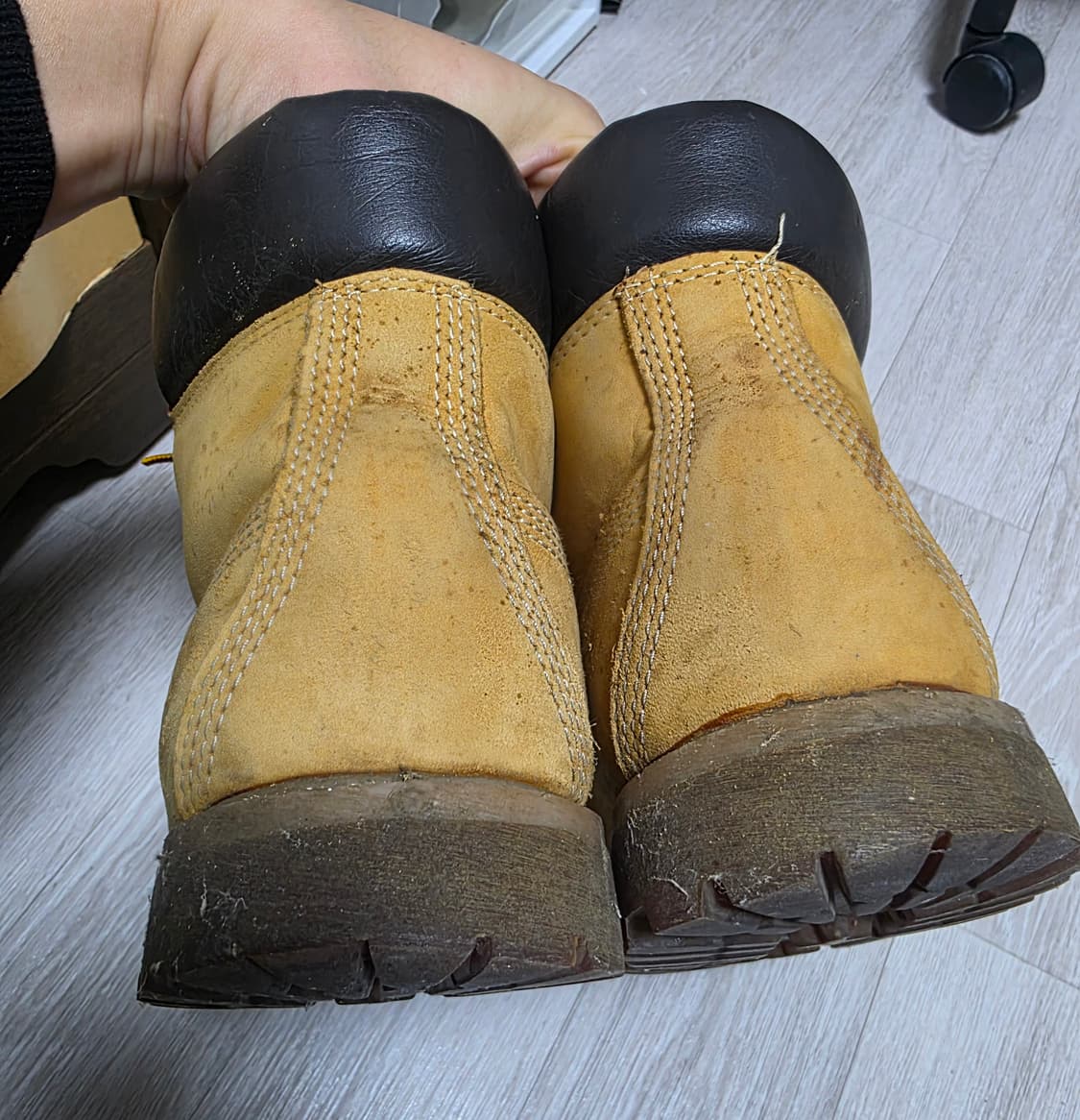 팀버랜드 옐로우 워커 부츠 250 상품이미지5