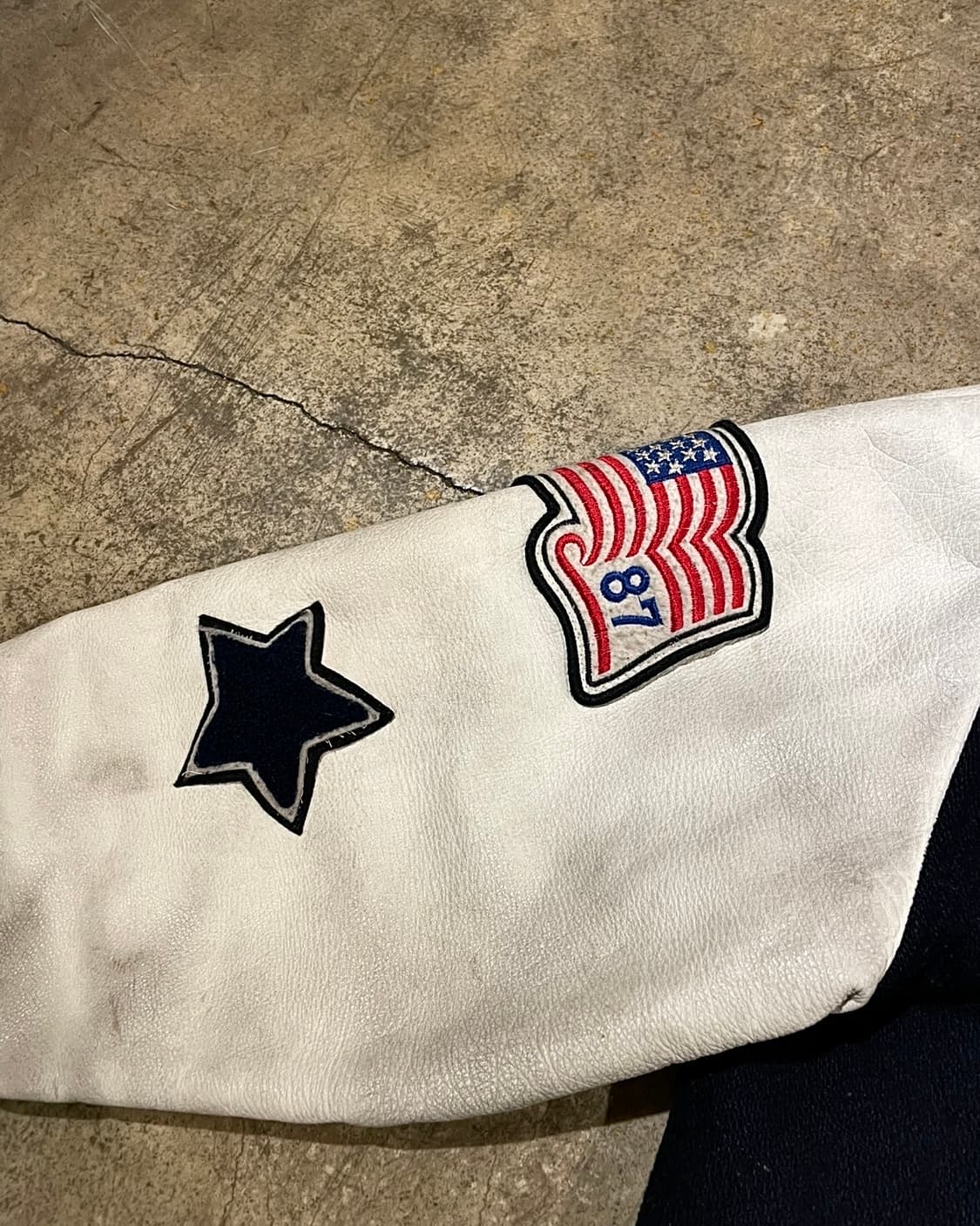 드림보이 패치워크 바시티 자켓 (B5110) 상품이미지6