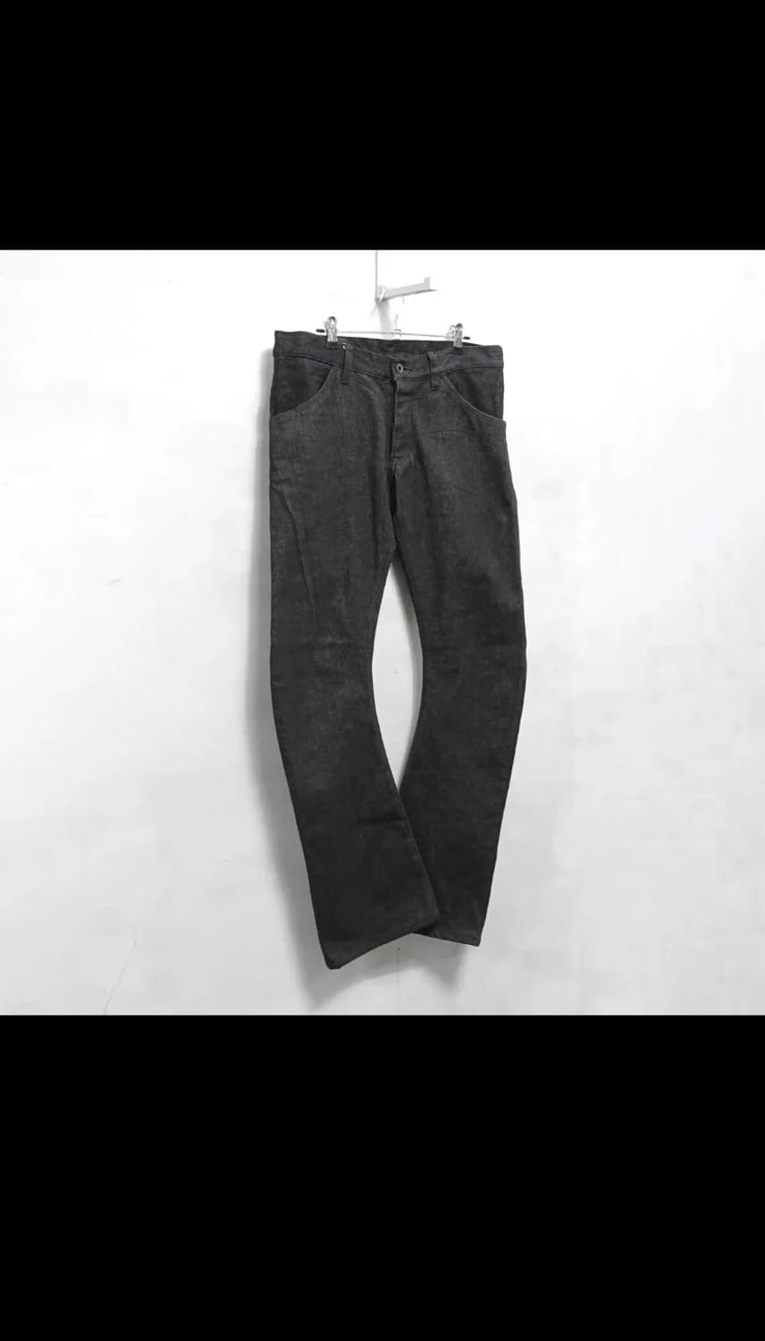 ATTACHMENT 어태치먼트 J 커브 부츠컷 곱창  플레어 데님팬츠 M 상품이미지2