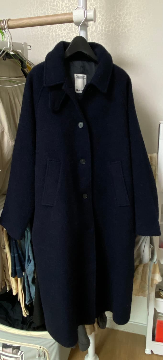 버뮬라 레글란 발마칸 코트 네이비 상품이미지3