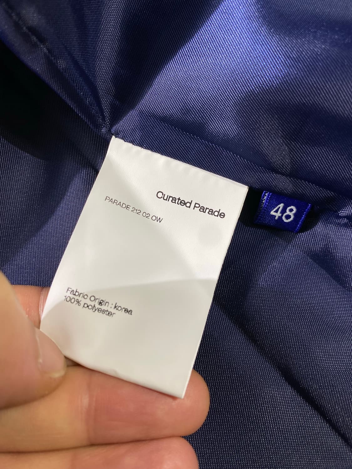 [48] Curated Parade 큐레이티드 퍼레이드 212 02 OW 상품이미지8