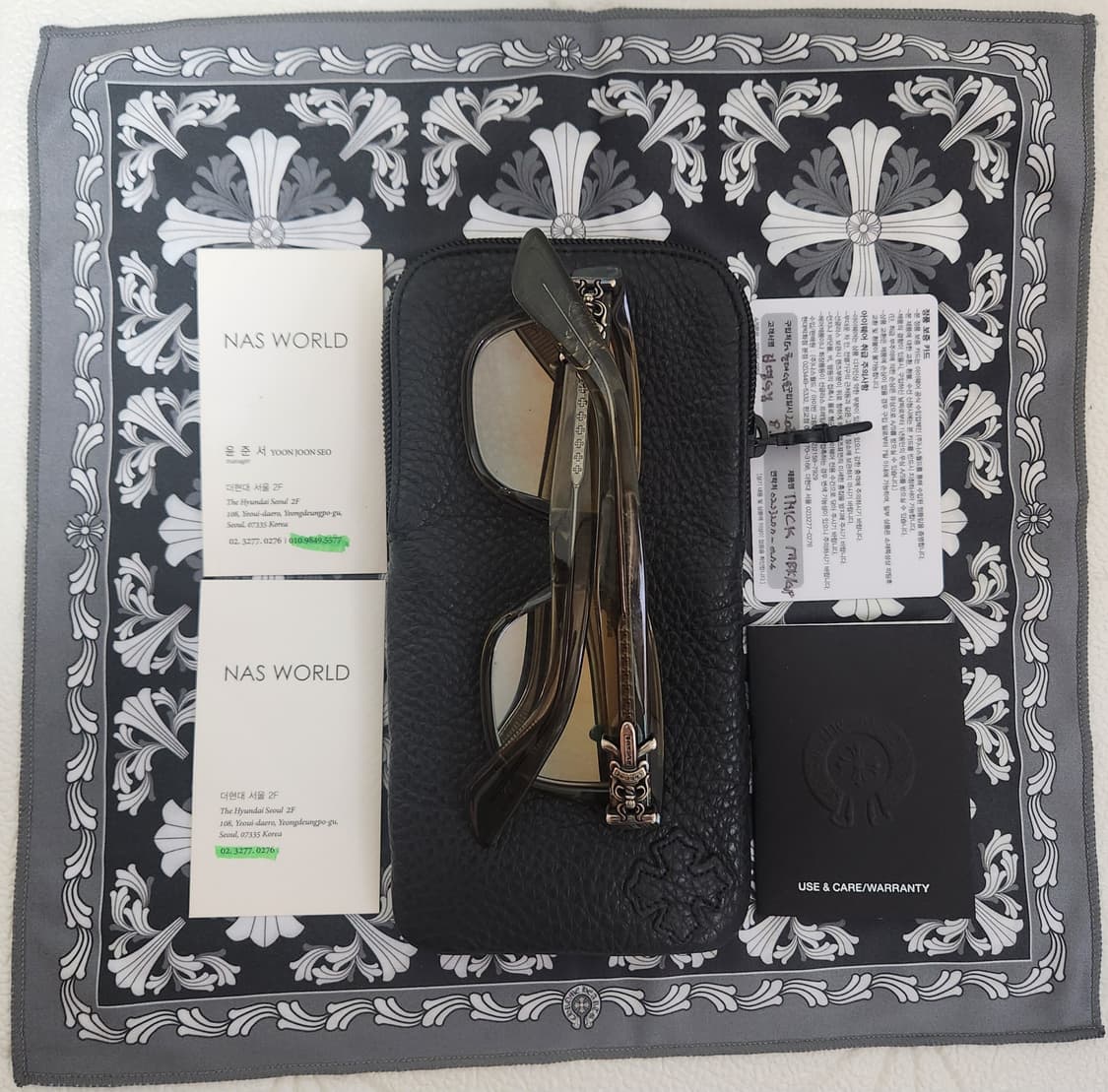 [정품 ] 크롬하츠 바질리오네어ll 안경 선글라스 (남여공용) 새상품급  상품이미지1