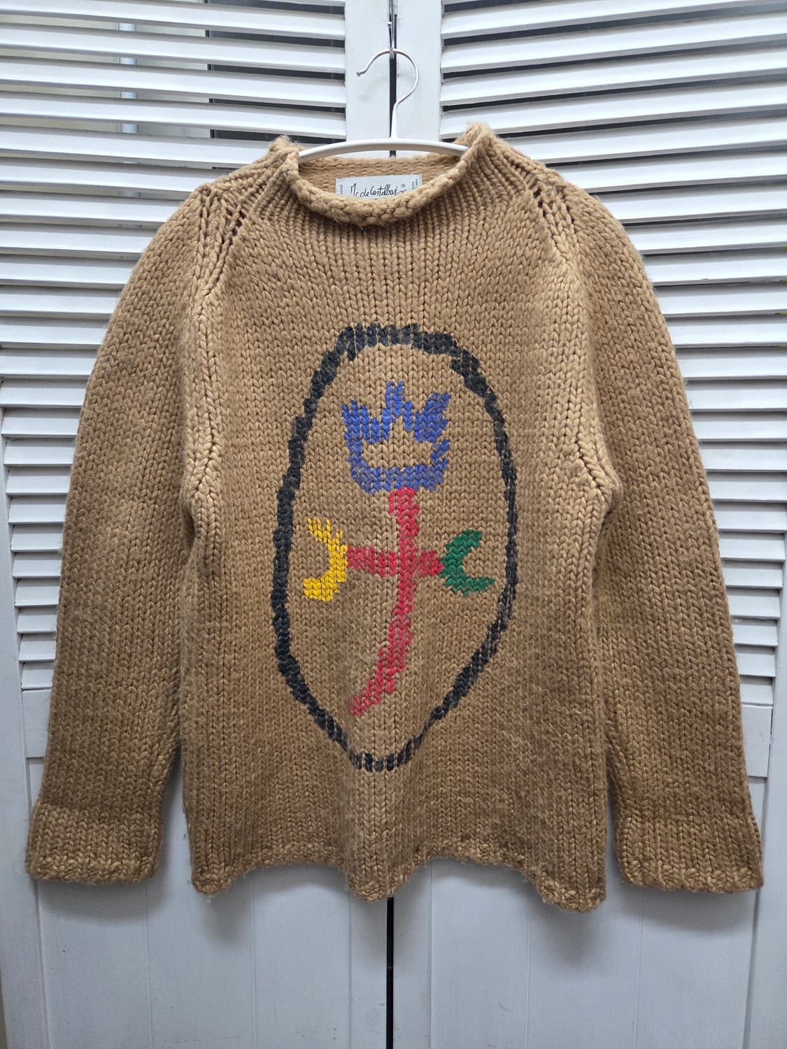 JC DE 까스텔바작 헤비 울 니트 스웨터 상품이미지1