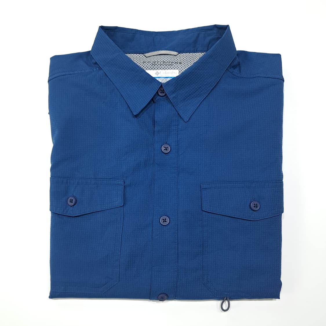 CL648 L 컬럼비아 옴니쉐이드 립스탑 블루 셔츠 남방 상품이미지9
