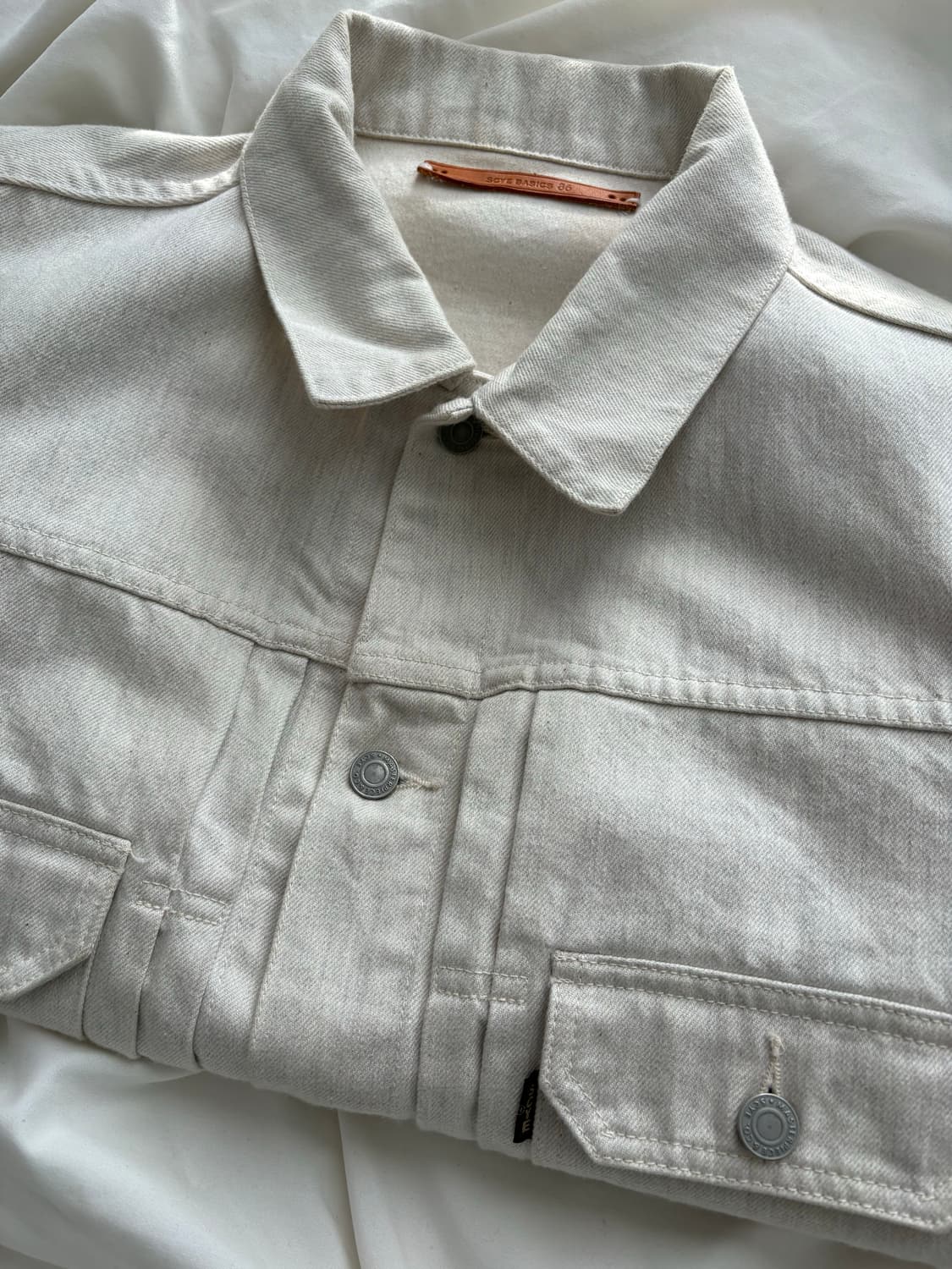 SCYE / Denim Trucker Jacket(White) 상품이미지1