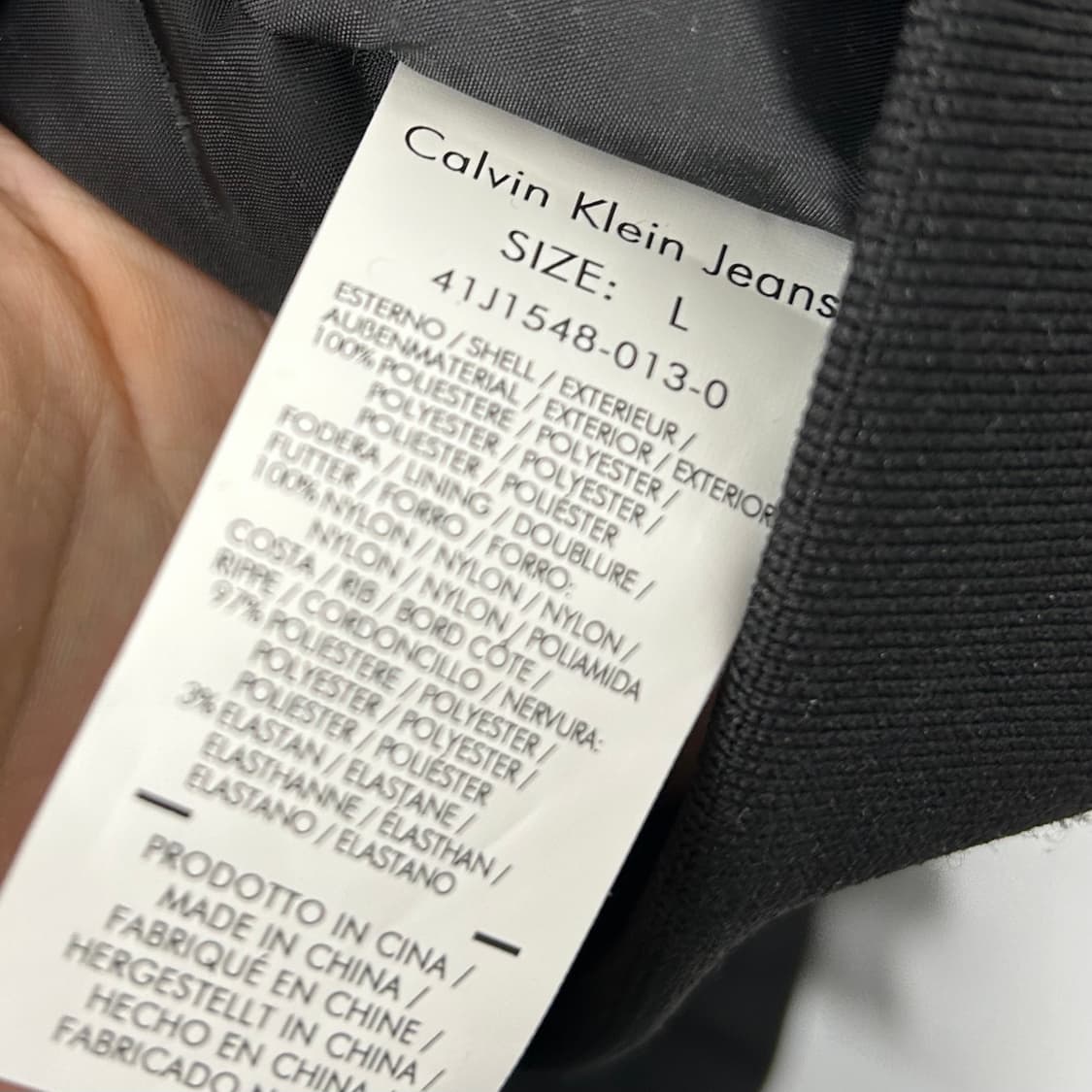 캘빈클라인 빅로고 MA-1 자켓 상품이미지9