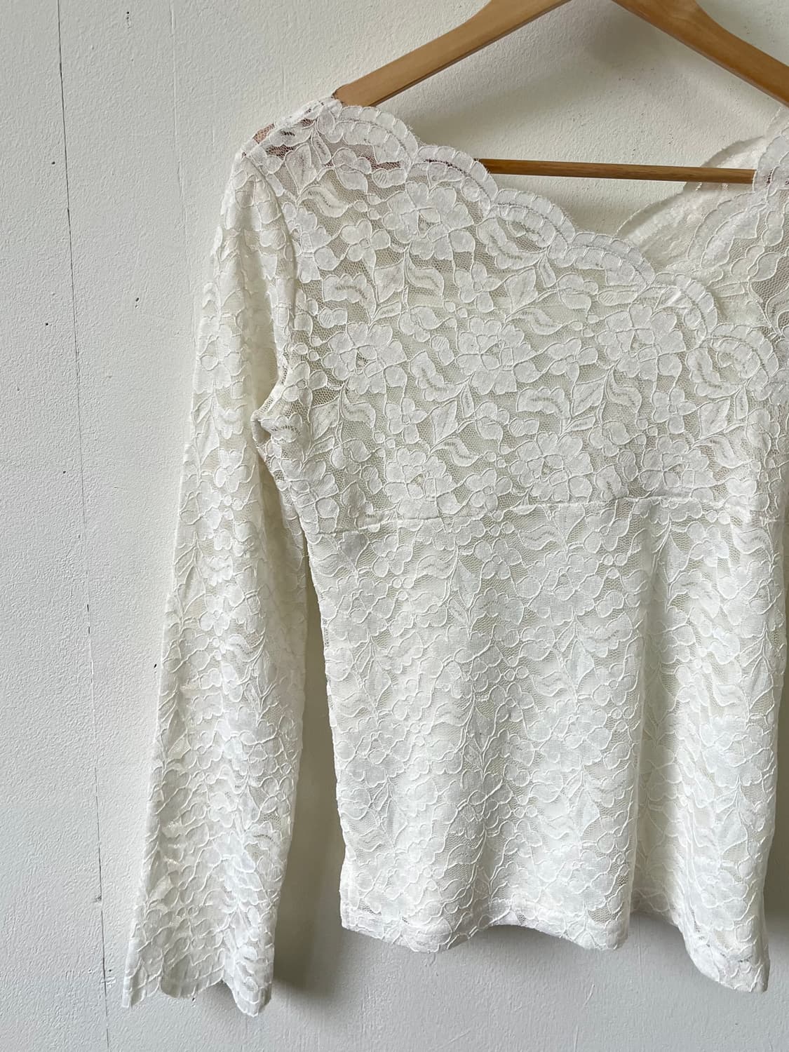 mysty woman 레이스 시스루 탑 상품이미지2