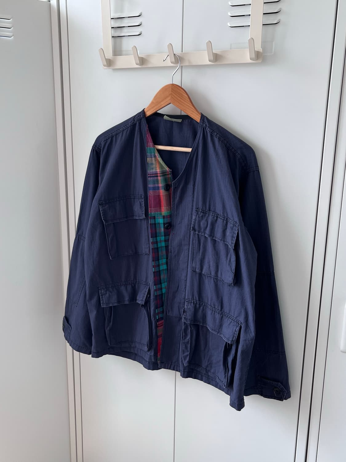 Vintage 패치워크 포켓 오버핏 야상 상품이미지3