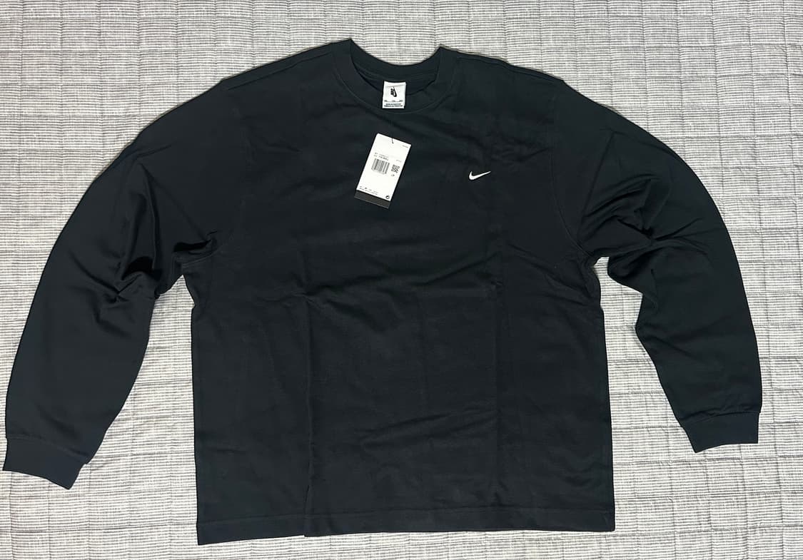 [2XL] 나이키 솔로 스우시 긴팔 탑 DX0885-010 상품이미지3