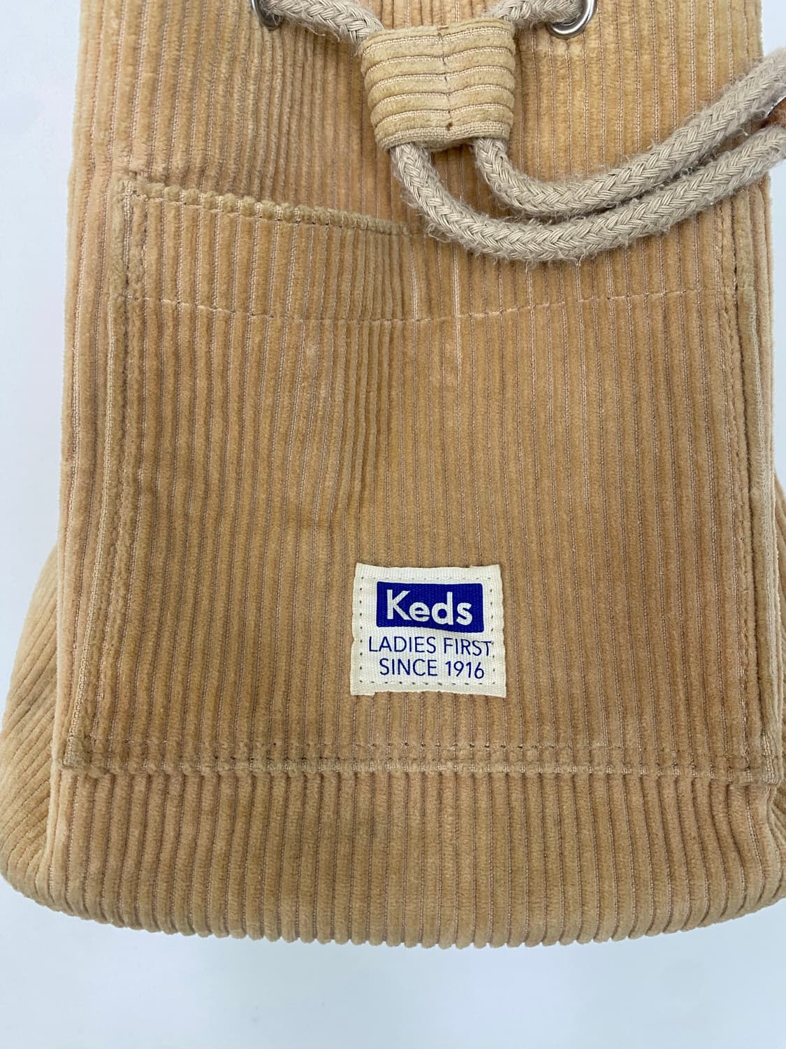 케즈 코듀로이 크로스백 베이지 상품이미지3