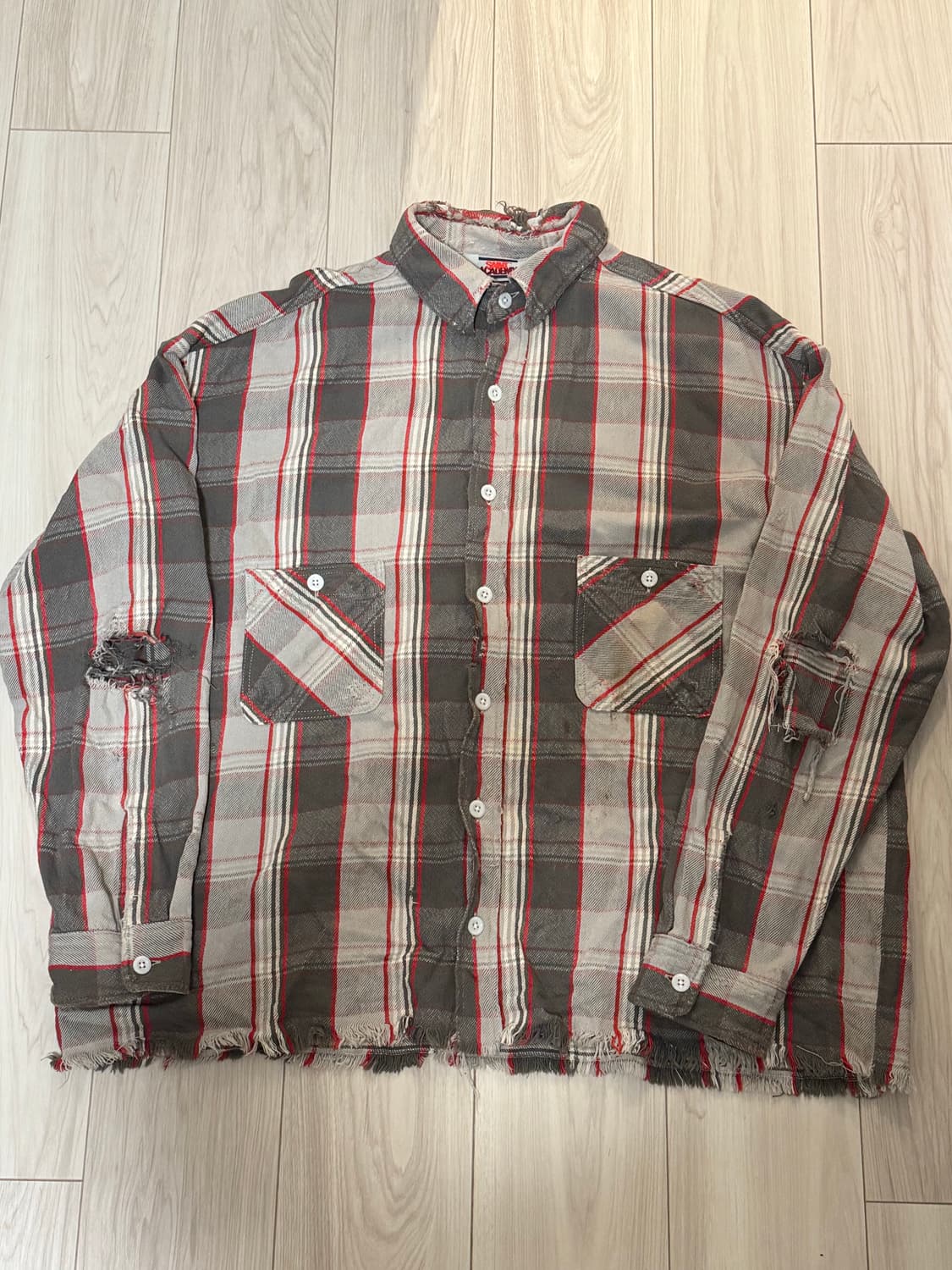 세인트미카엘 플란넬셔츠 M 상품이미지1