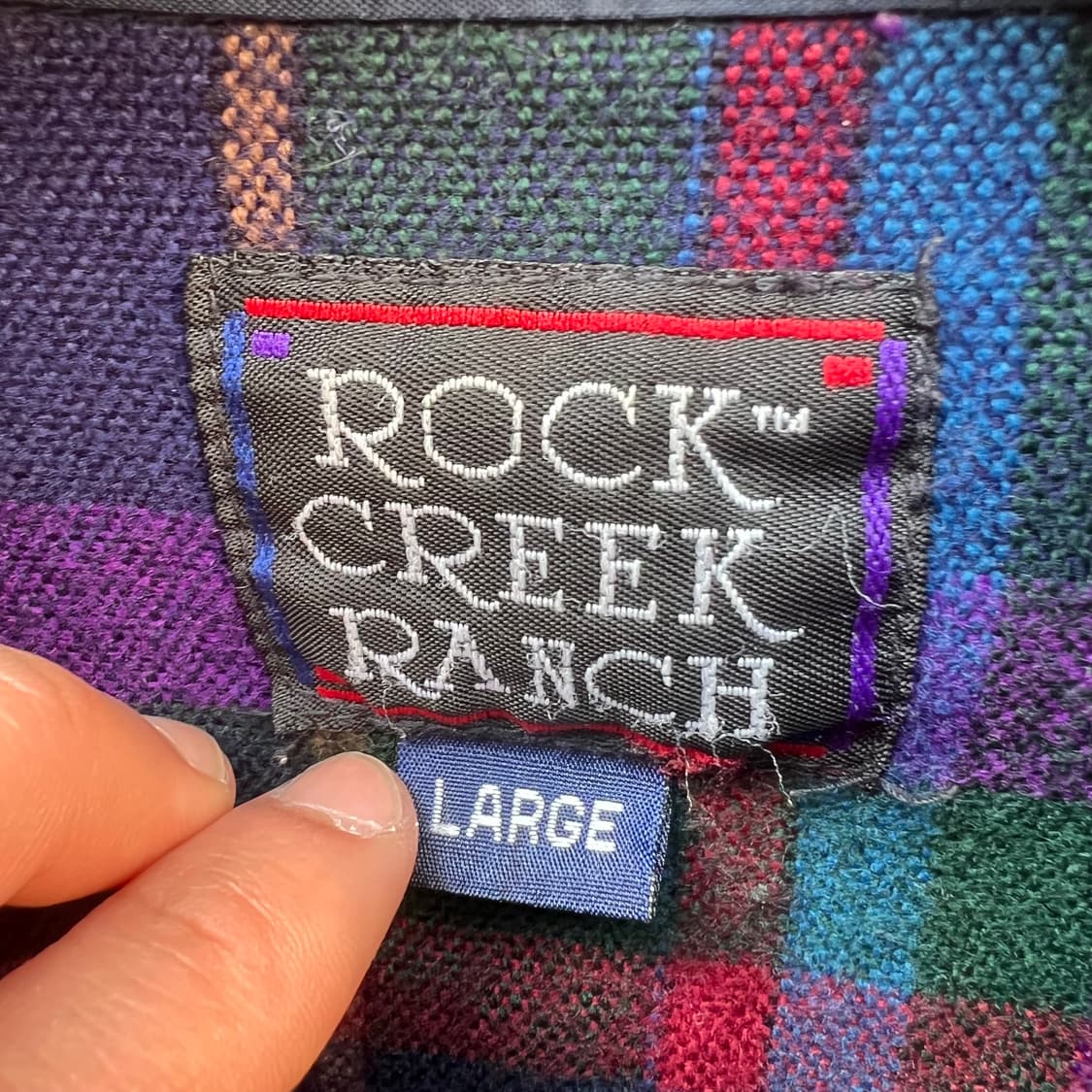 90‘s Rock Creek Ranch 웨스턴 셔츠 상품이미지7