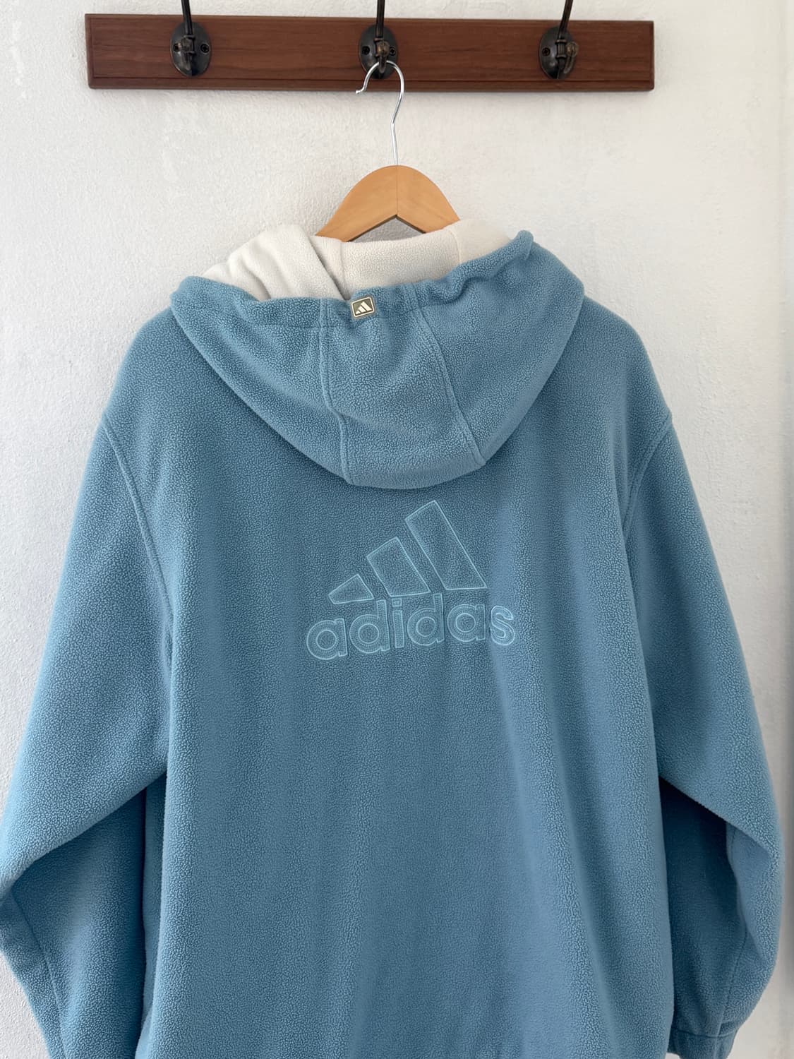 아디다스 올드스쿨 빅로고 후리스 자켓 상품이미지1