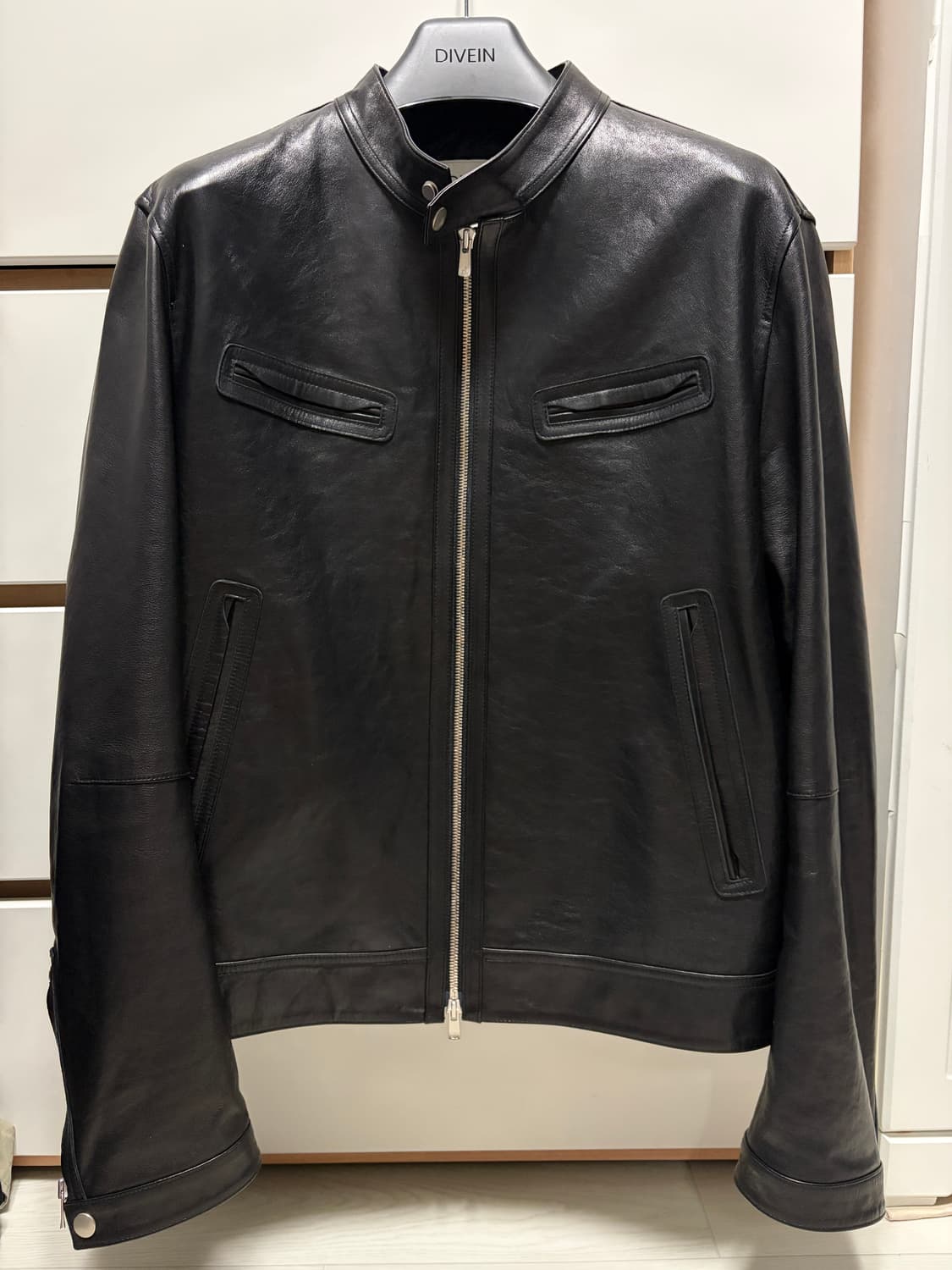 1) 다이브인 루즈드 레더 자켓 상품이미지1