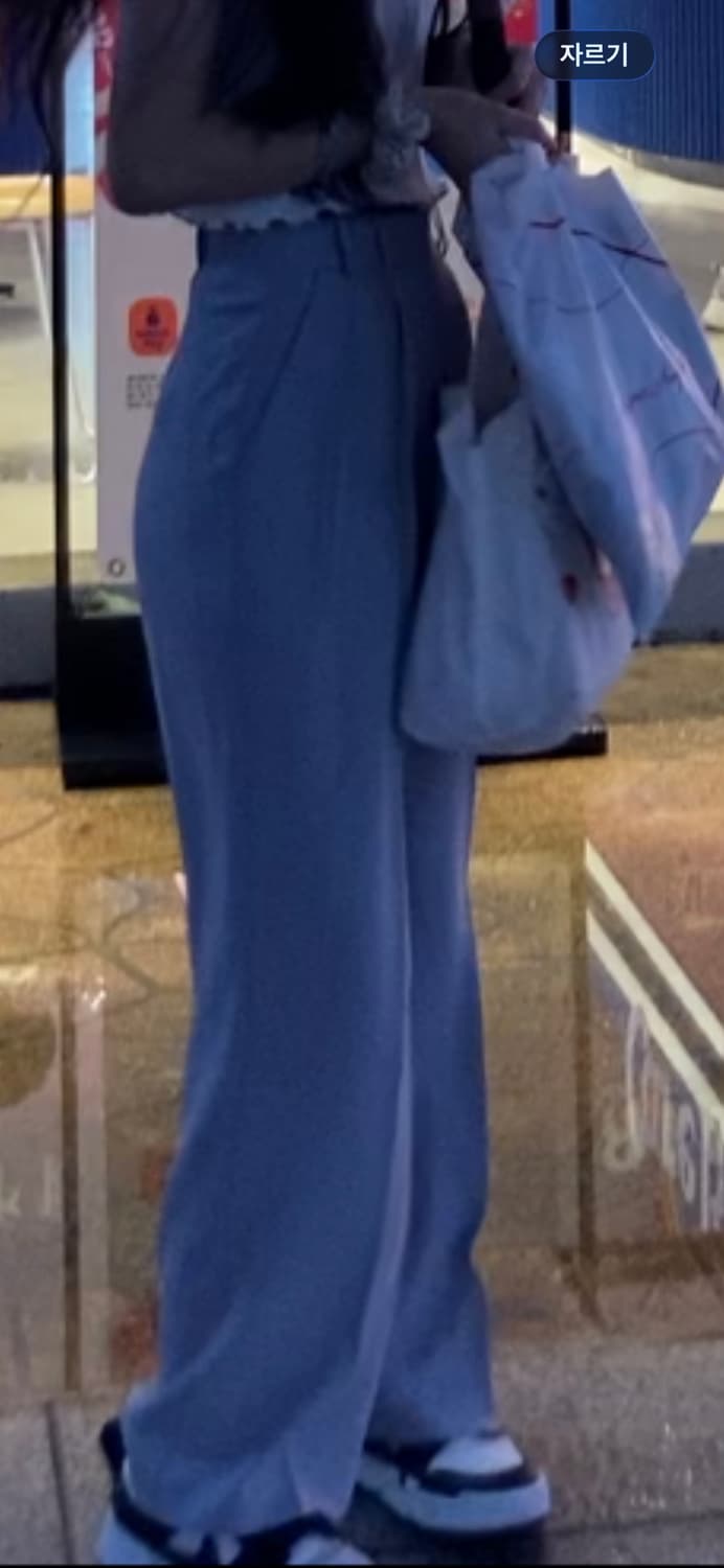 미니포에 핀턱 슬랙스 상품이미지5