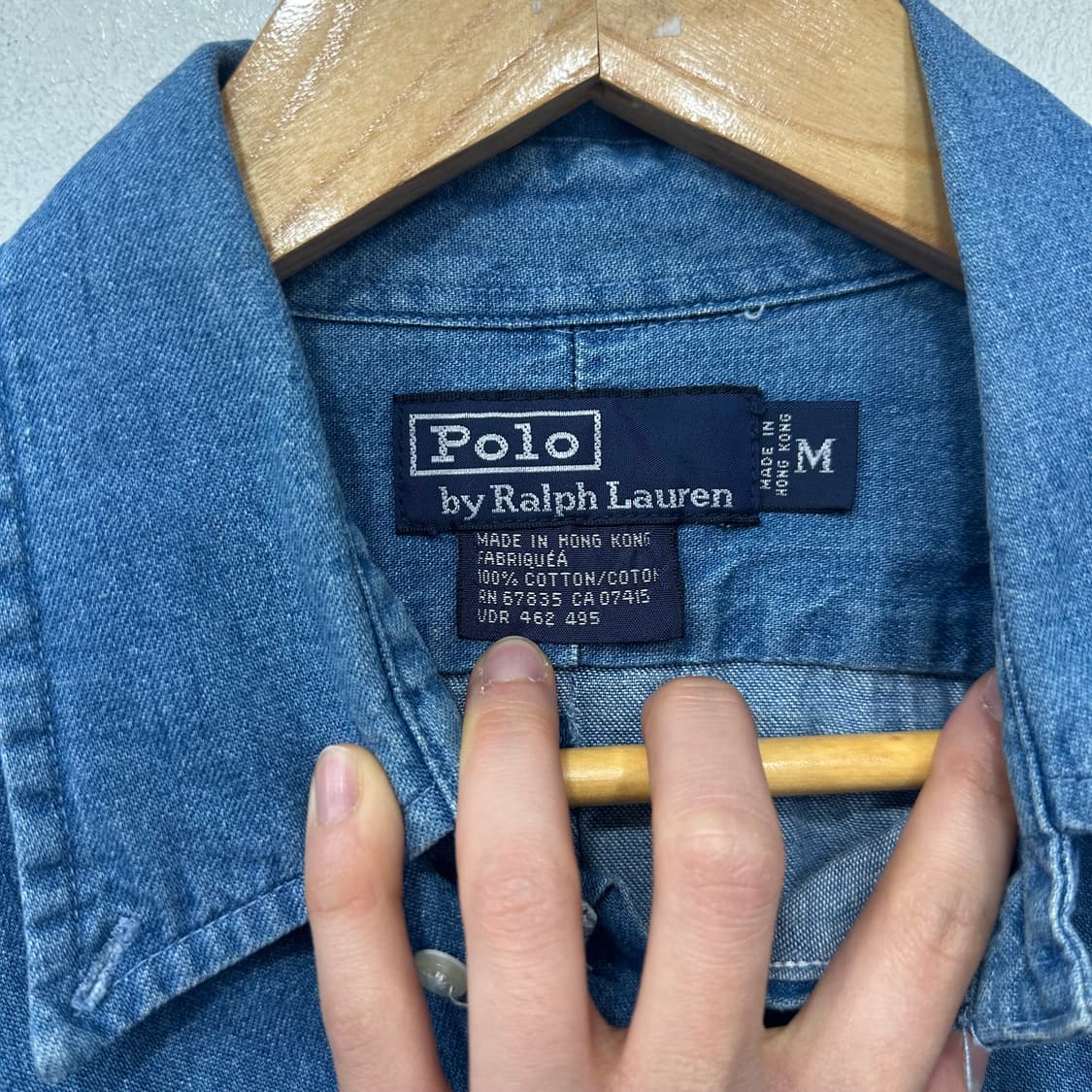 폴로 랄프로렌 데님셔츠 상품이미지3