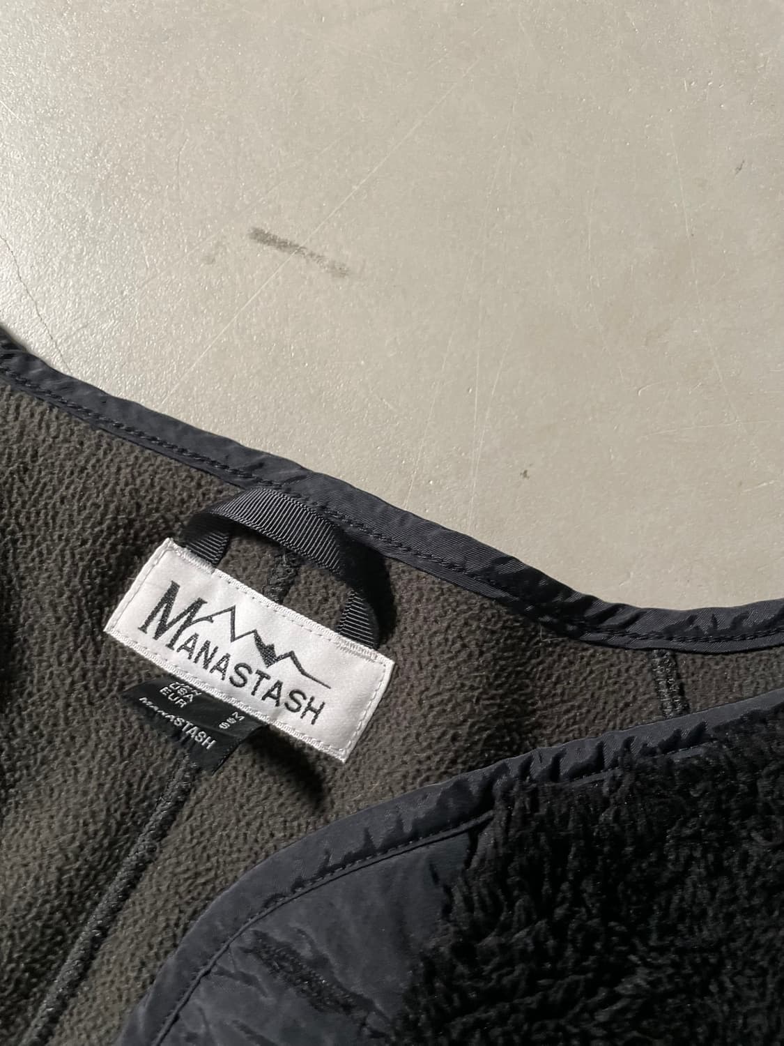 마나스타시 Fleece Long Jacket  상품이미지4