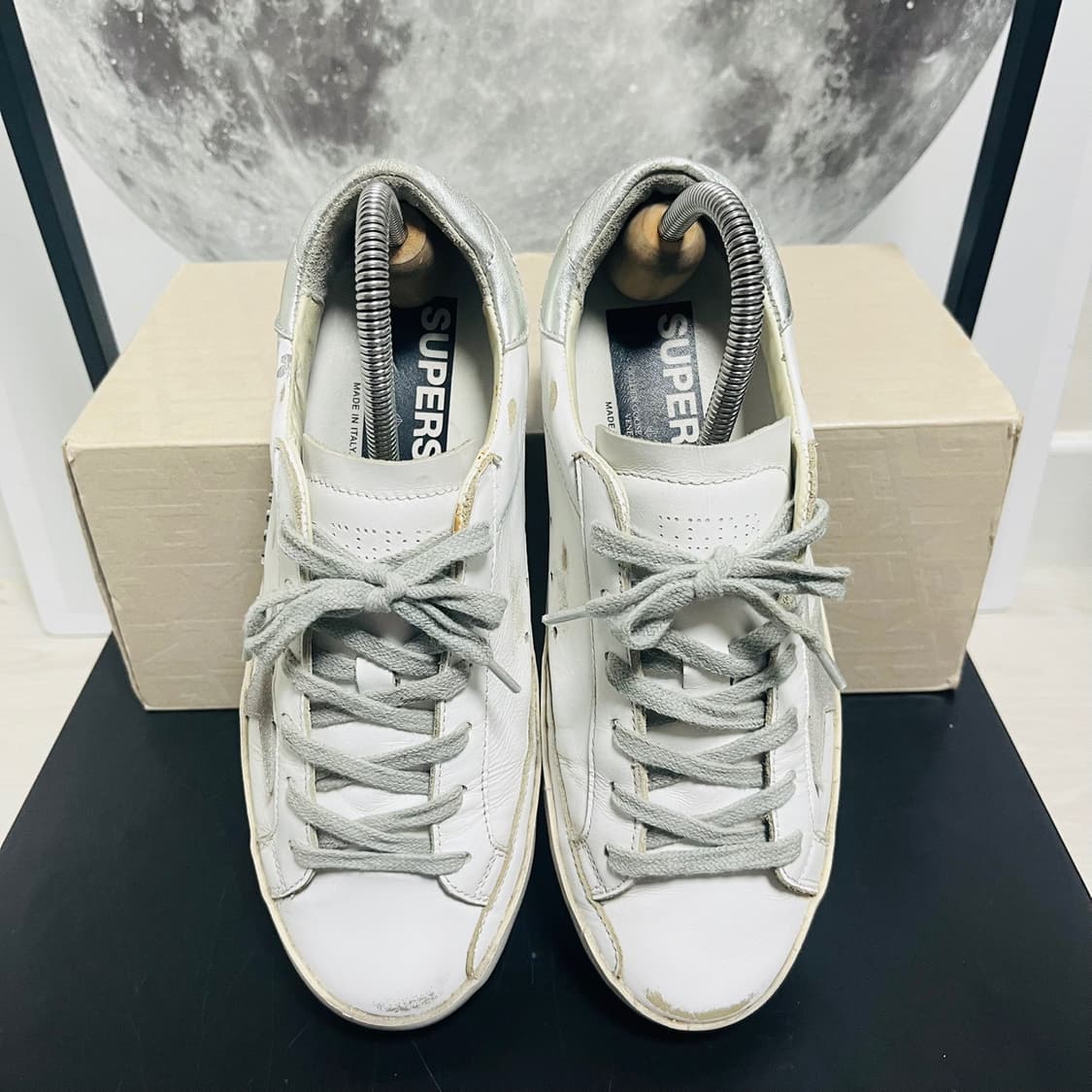 정품 37) 골든구스 실버탭 스니커즈 235~240 상품이미지3