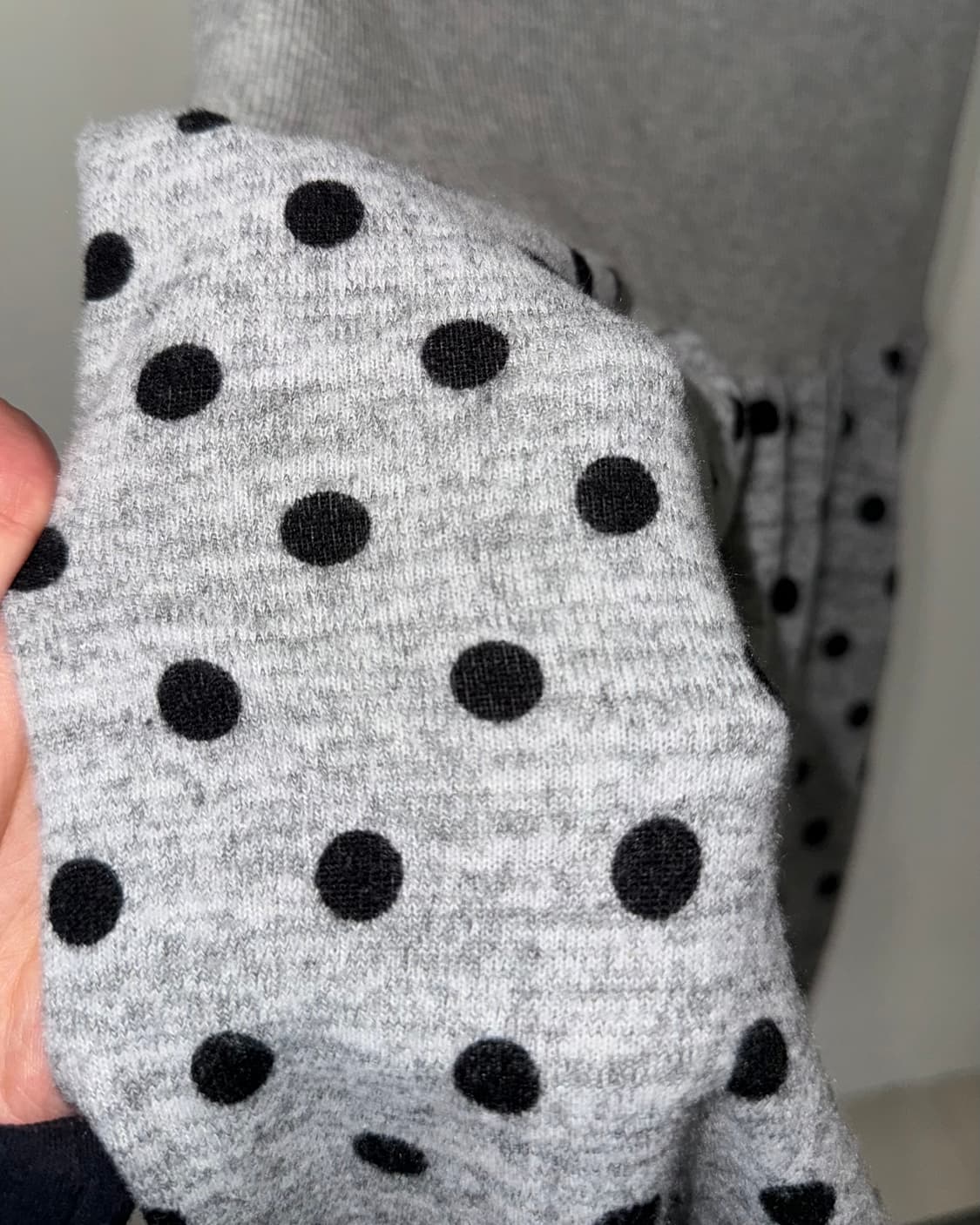 빈티지 도트 레깅스 상품이미지3
