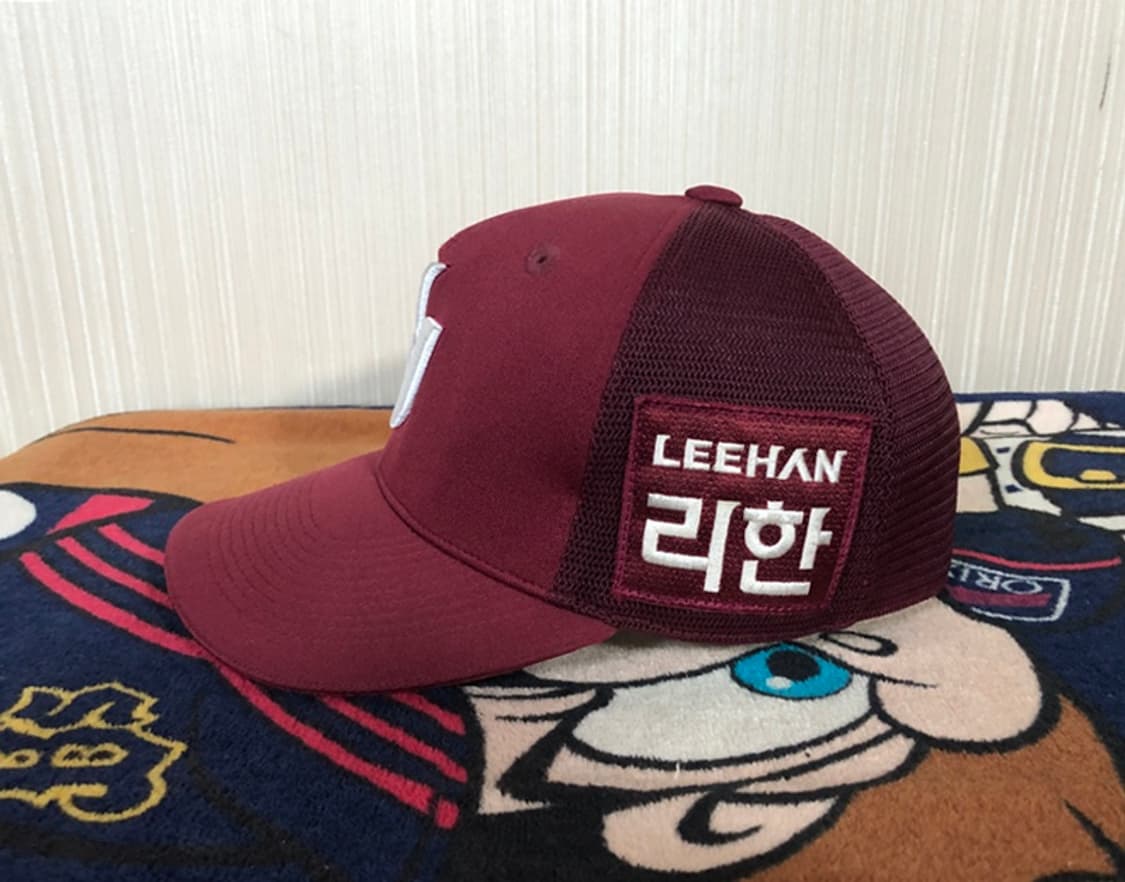 KBO 나이키 넥센(키움)히어로즈 선수실착 올드모자/h로고 M-L #67 상품이미지3