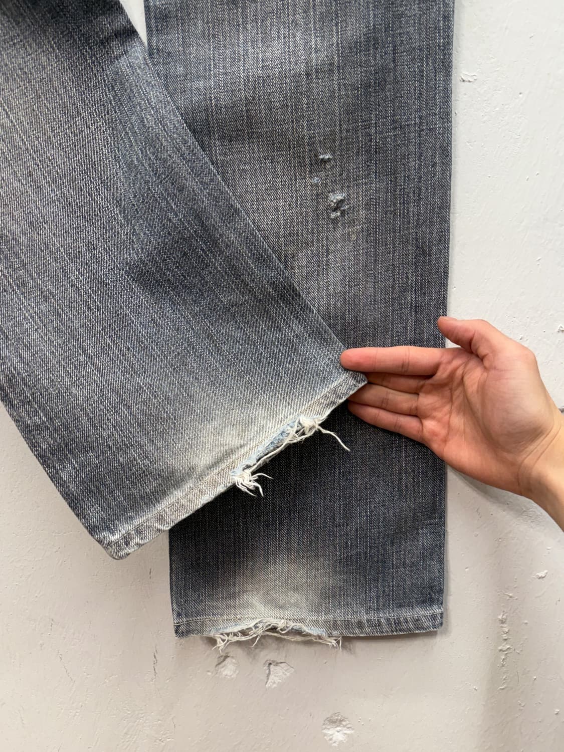 Japan Levi's 507 Semi Bootcut Denim Pant 상품이미지4