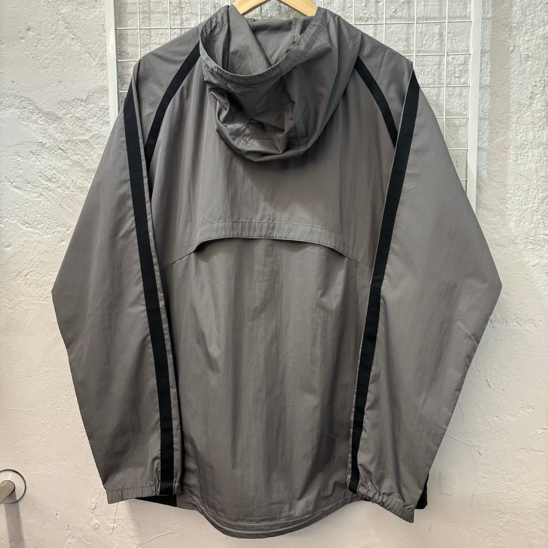 00s 나이키 올드스쿨 그레이 바람막이 자켓 2XL  상품이미지2