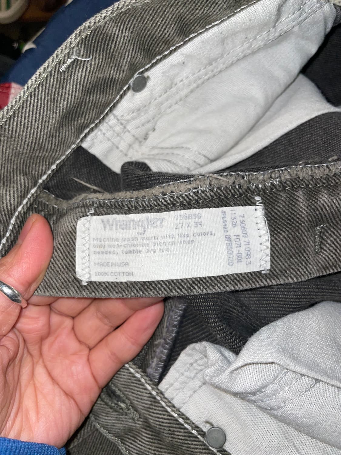 1990's Vintage Wrangler Denim 상품이미지3