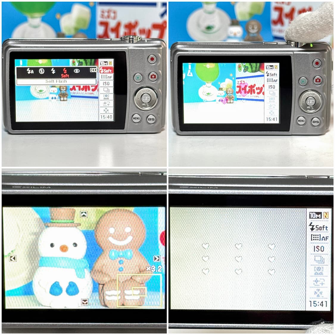 카시오 엑슬림 Z270 실버 빈티지디카 상품이미지5