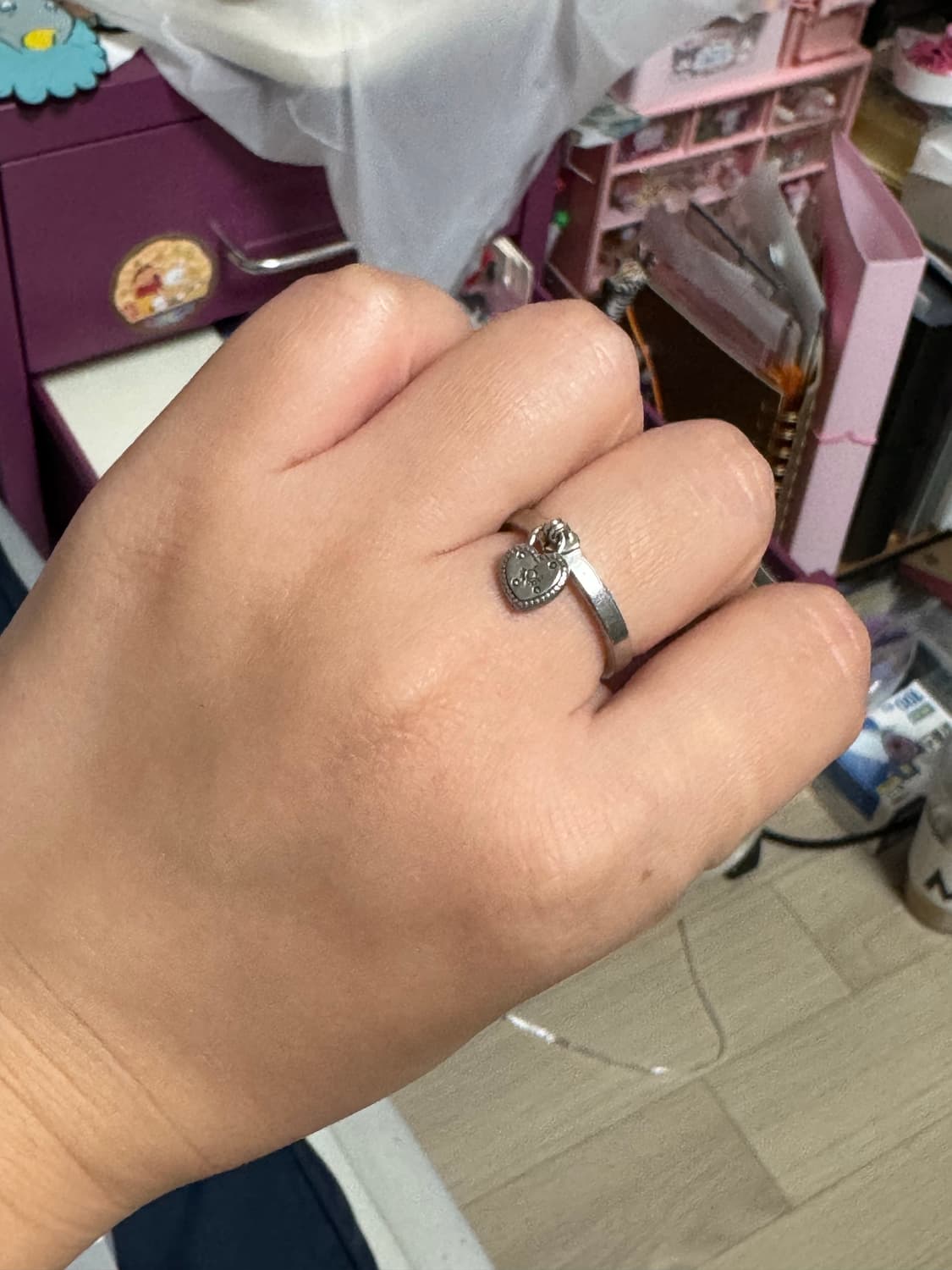 판도라 러브락반지 54호 상품이미지2