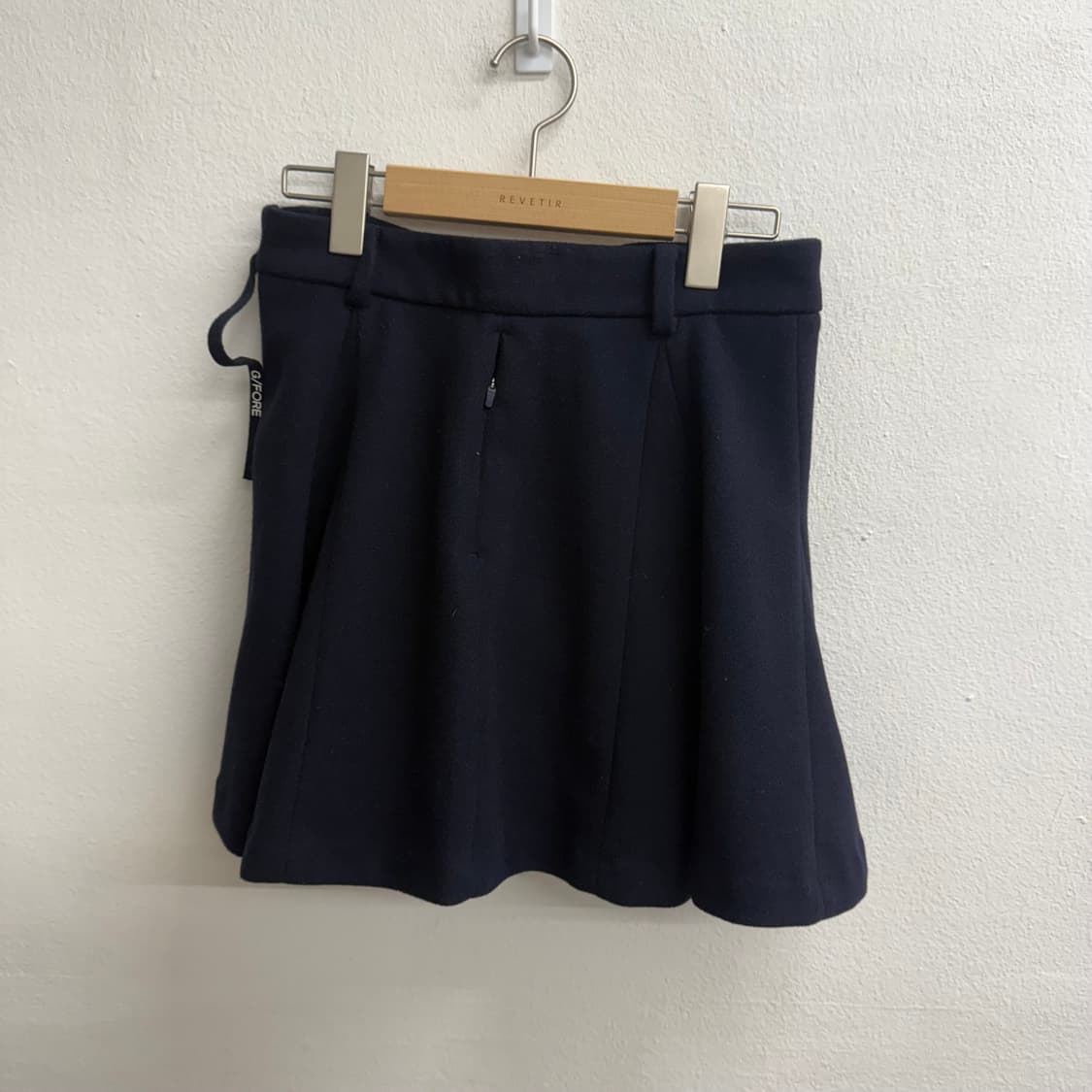 지포어 네이비 플레어 스커트 상품이미지1